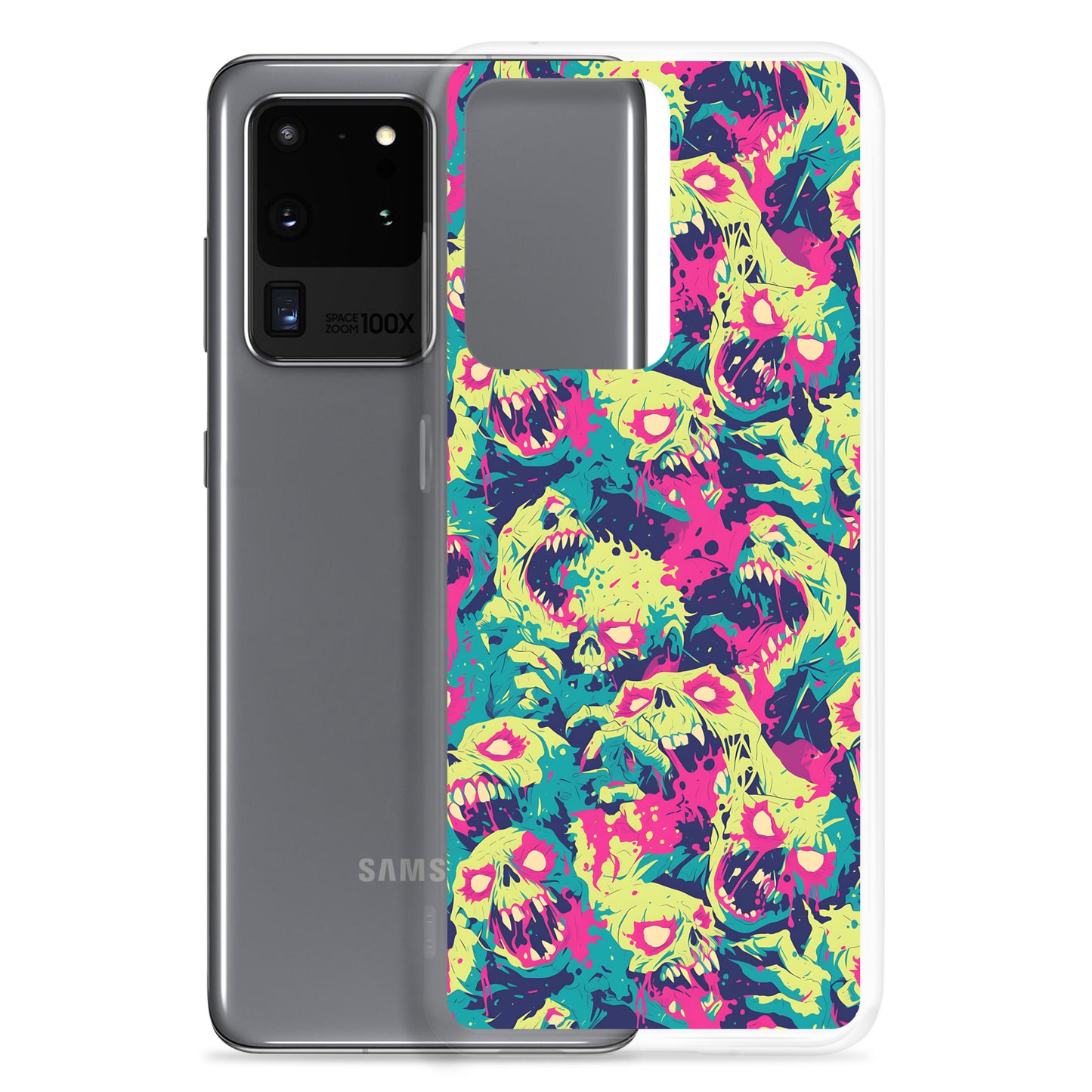 Cartoon Zombies Clear Case for Samsung®