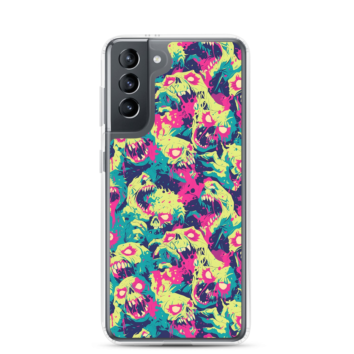 Cartoon Zombies Clear Case for Samsung®