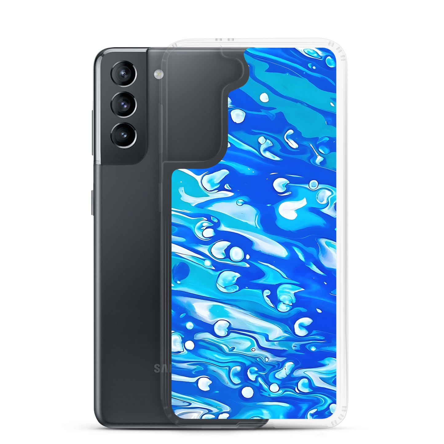 Jess Lewis Seafoam Clear Case for Samsung® - Free Delivery! Rock / Mathrock / Progressive / Jazz Fusion - Alternative Apparel and Merch Only from Phase B Records.