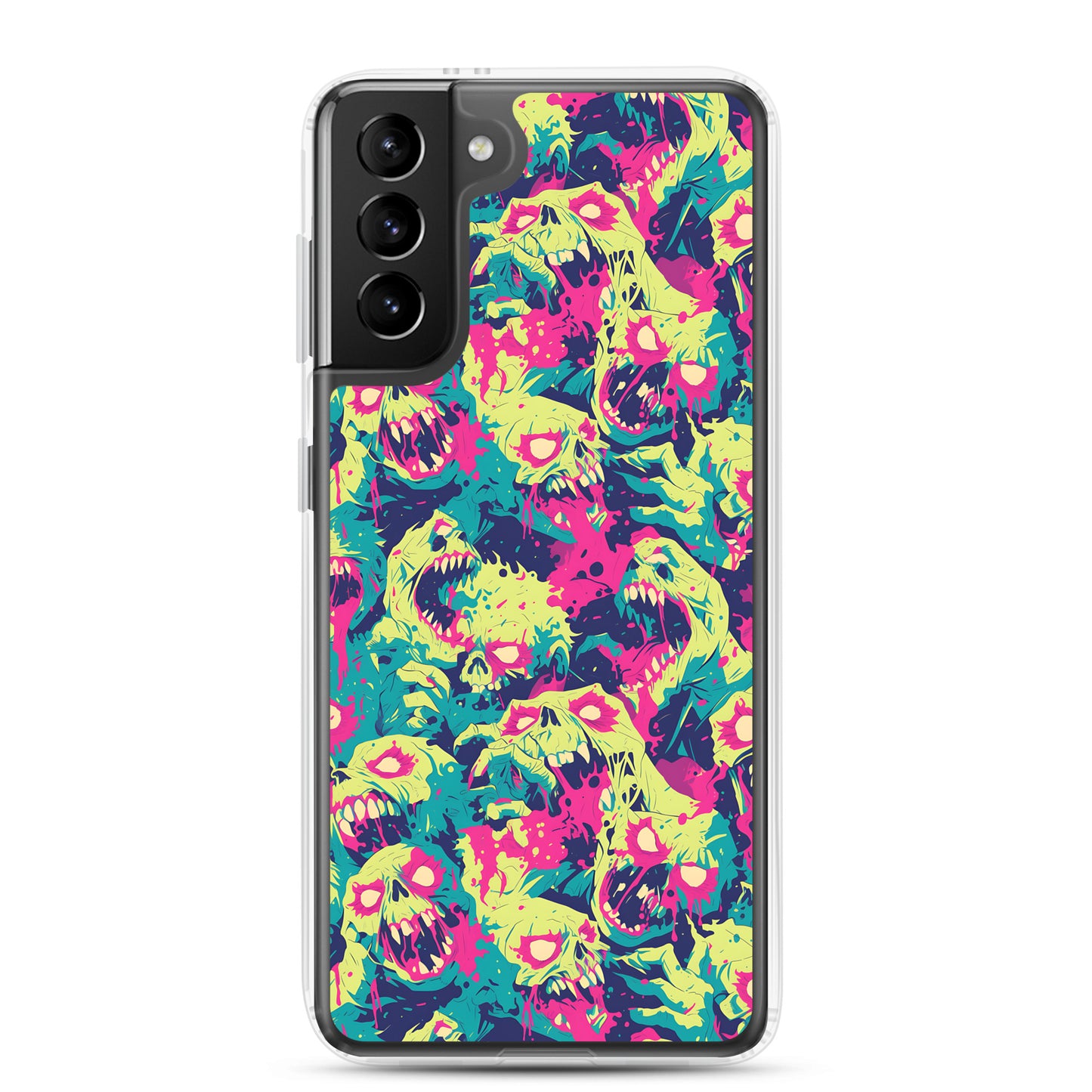 Cartoon Zombies Clear Case for Samsung®