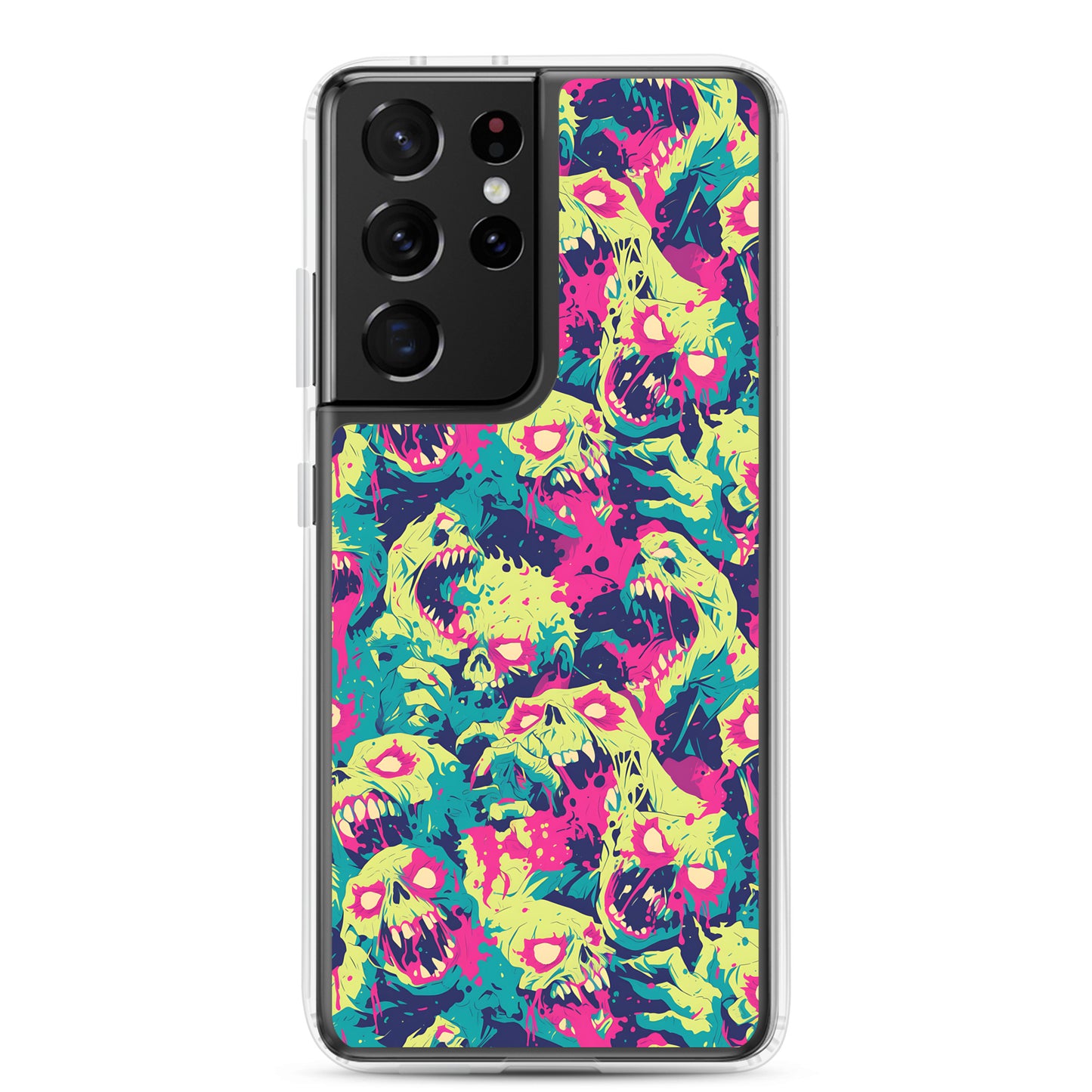 Cartoon Zombies Clear Case for Samsung®