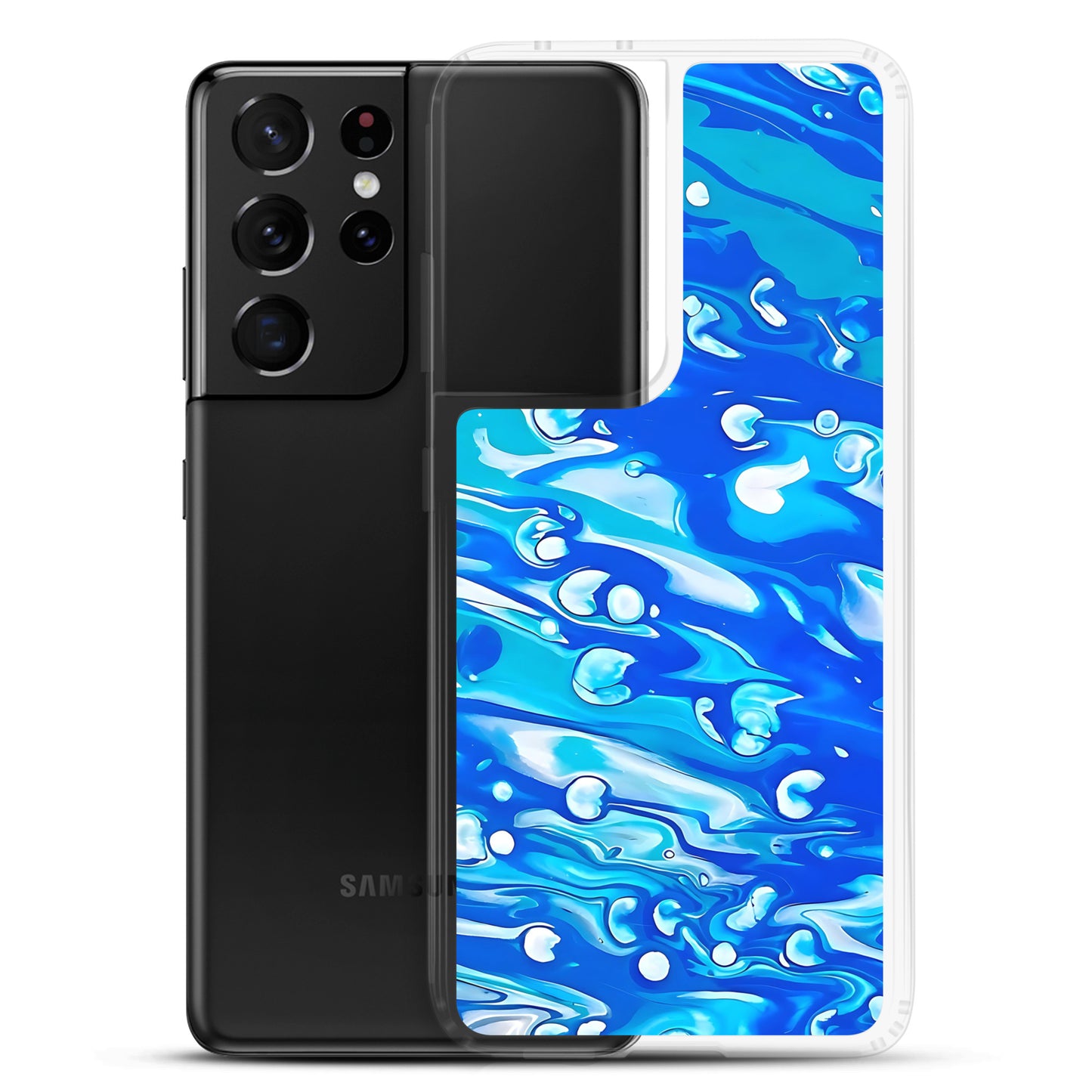 Jess Lewis Seafoam Clear Case for Samsung® - Free Delivery! Rock / Mathrock / Progressive / Jazz Fusion - Alternative Apparel and Merch Only from Phase B Records.