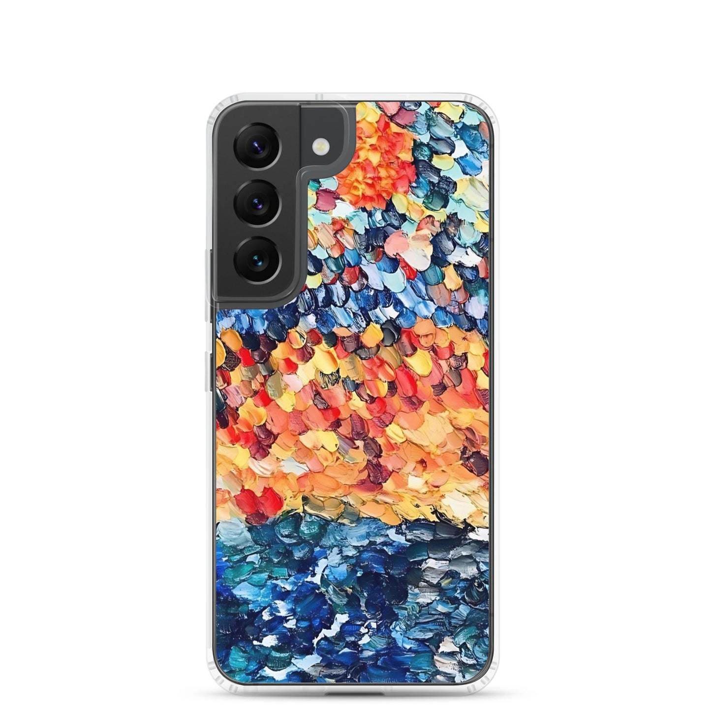 Abstract Beach Oils Art Clear Case for Samsung® – Free Delivery! Rock / Metal / Gothic / EDM / Clubwear - Alternative Apparel Only from Phase B Records.
