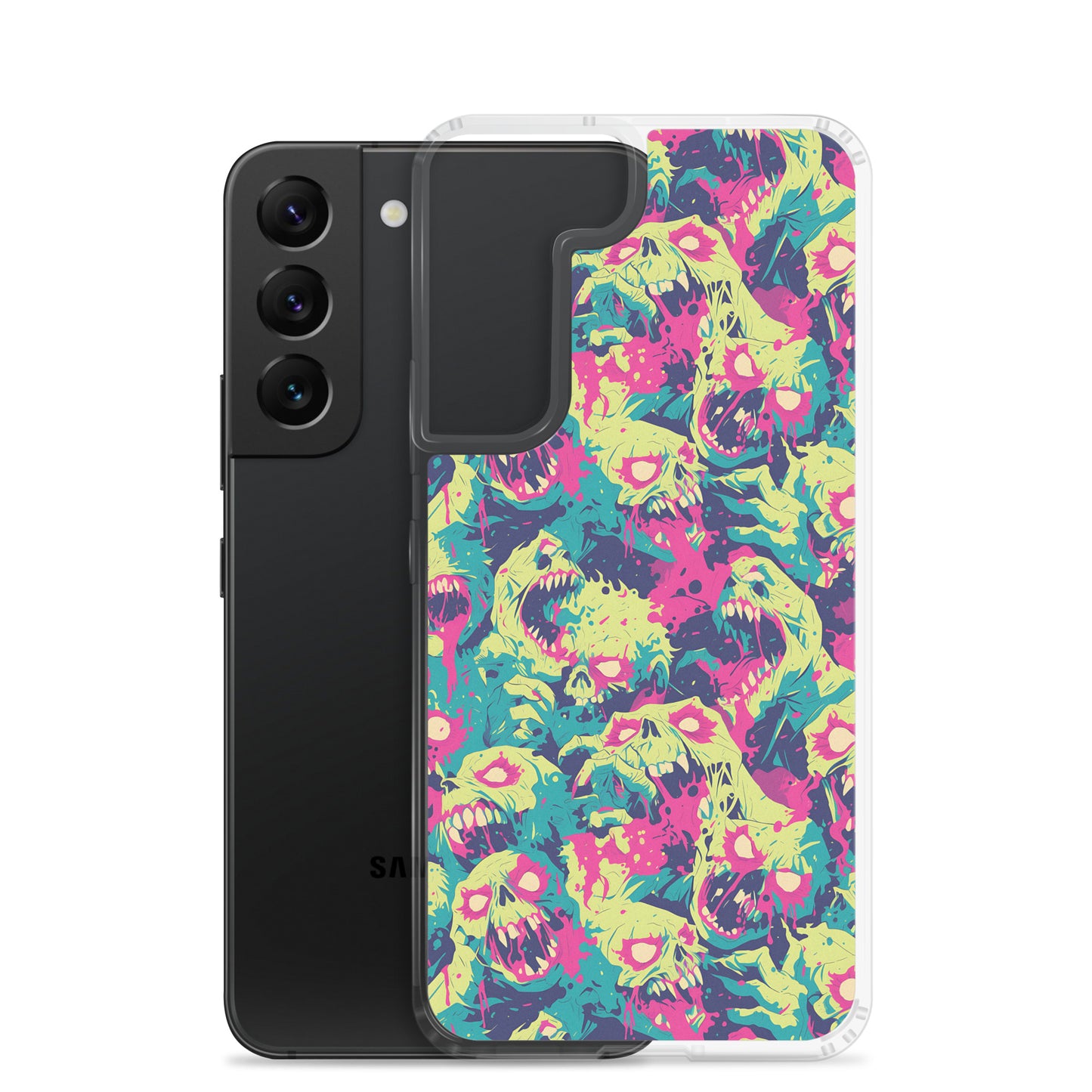 Cartoon Zombies Clear Case for Samsung®