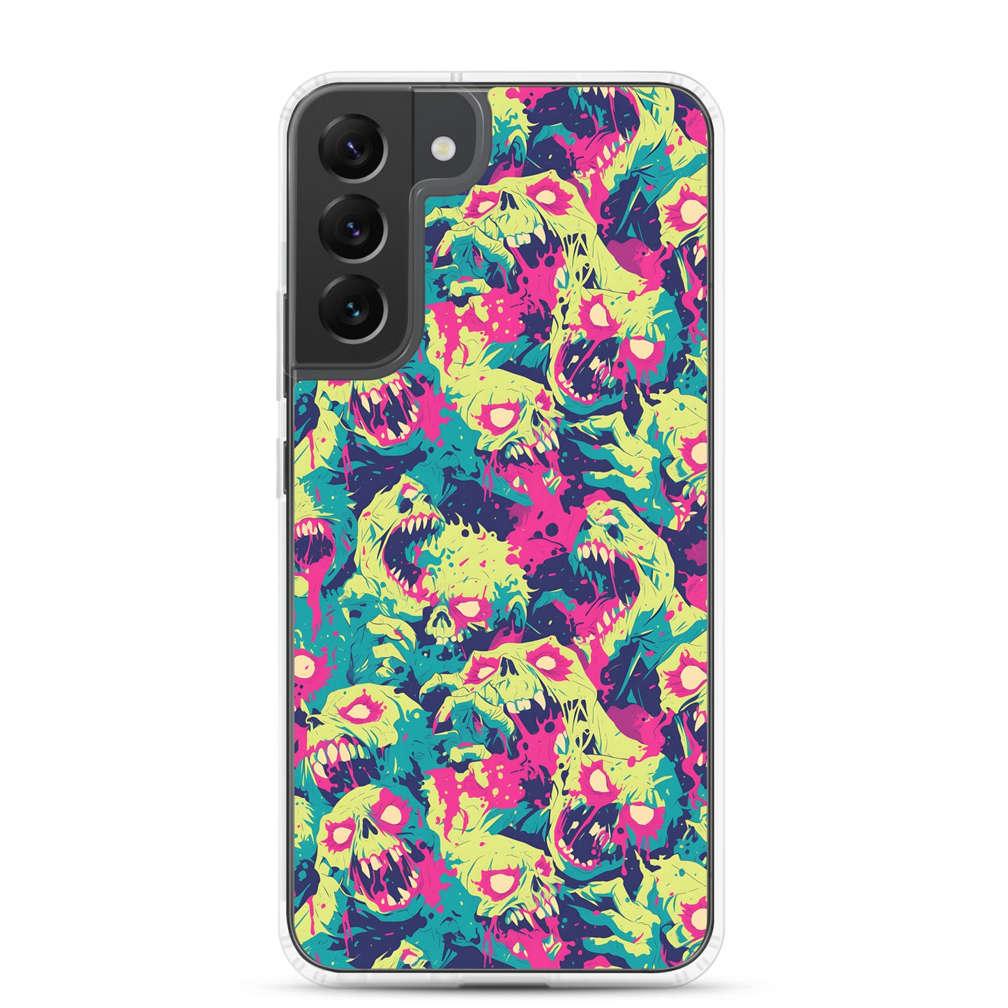 Cartoon Zombies Clear Case for Samsung®
