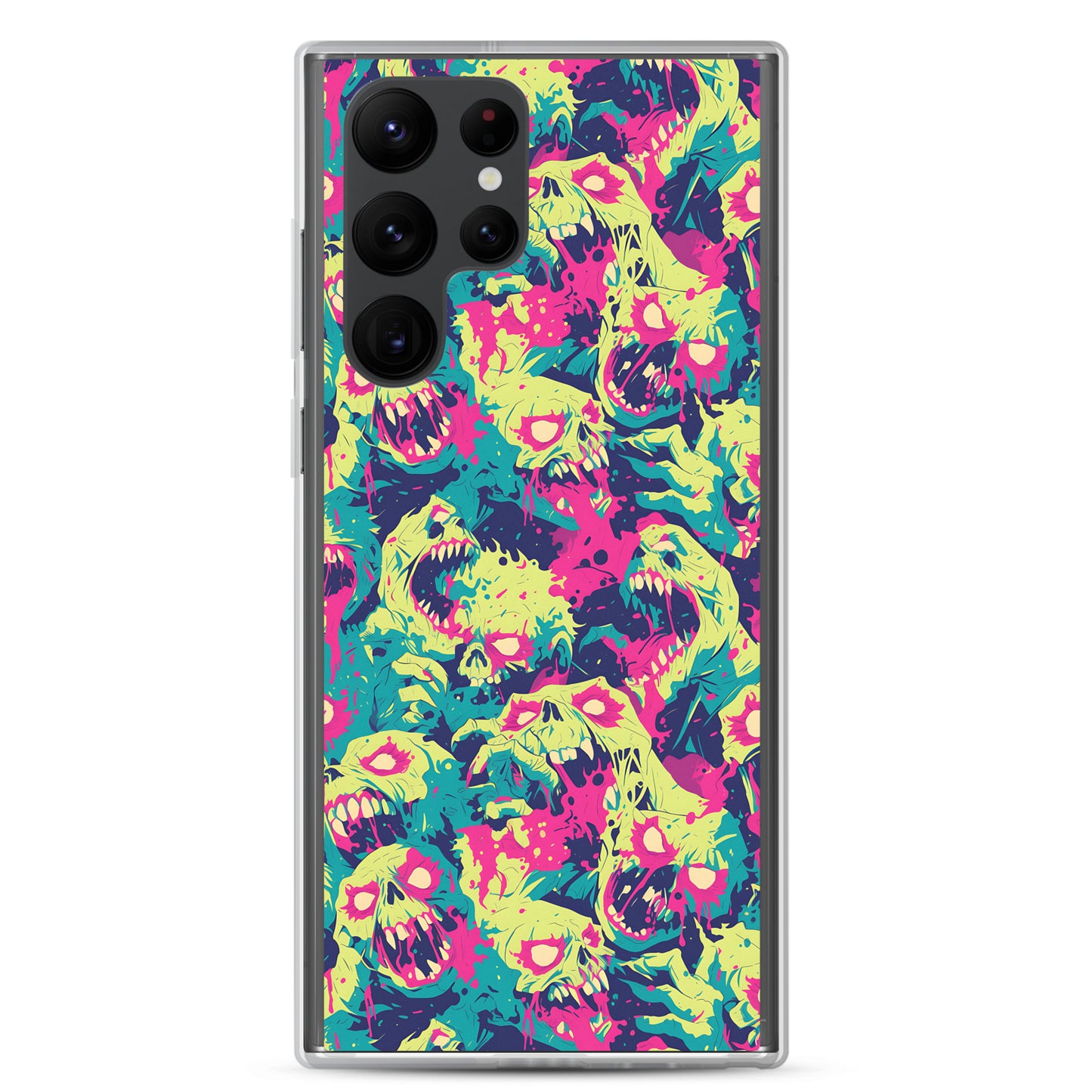 Cartoon Zombies Clear Case for Samsung®