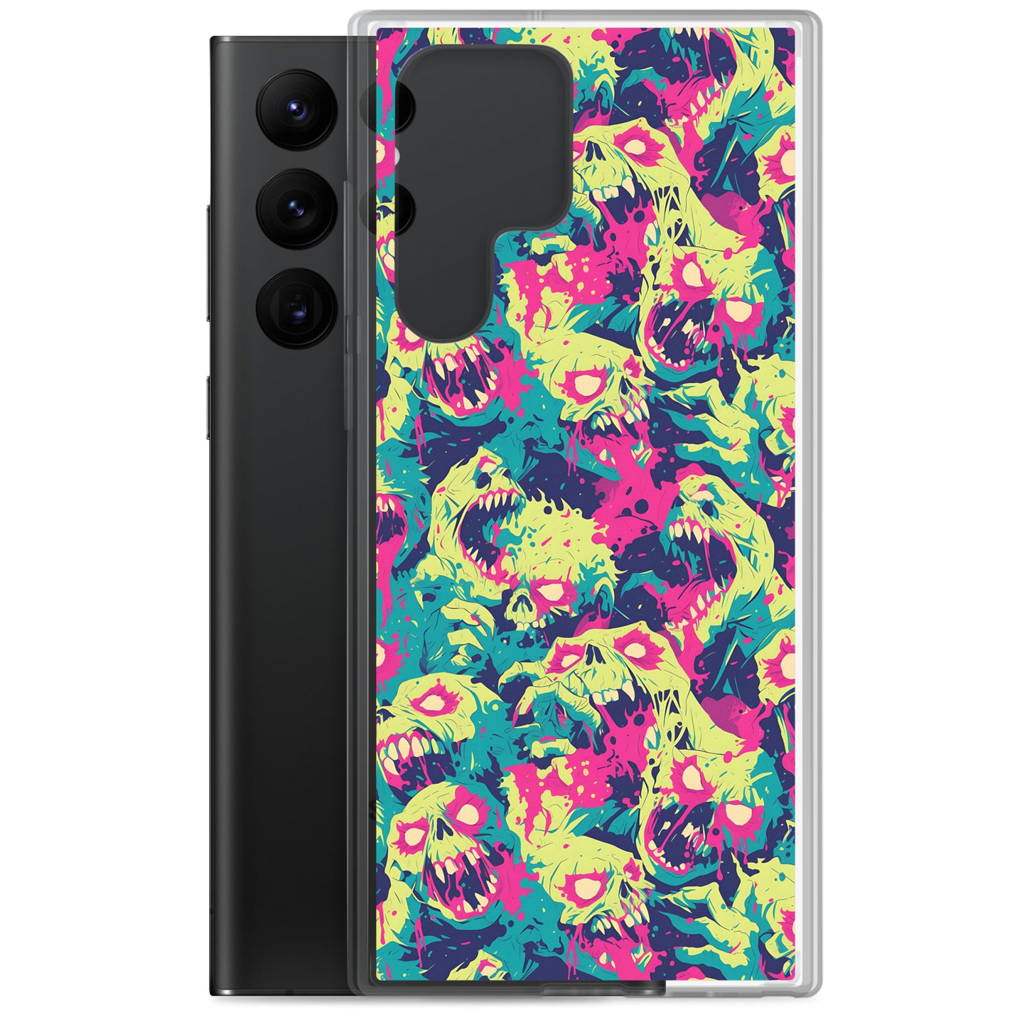 Cartoon Zombies Clear Case for Samsung®