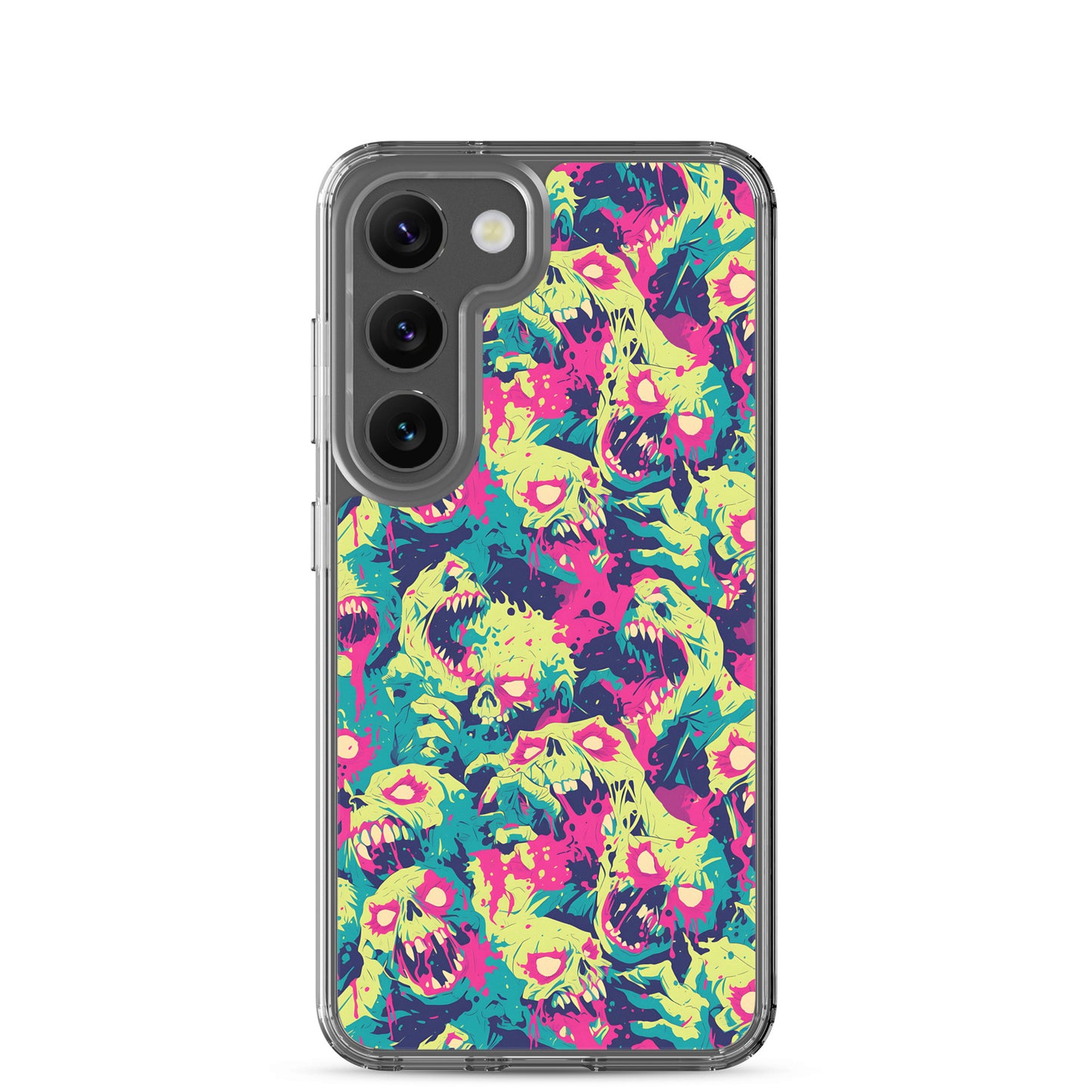 Cartoon Zombies Clear Case for Samsung®