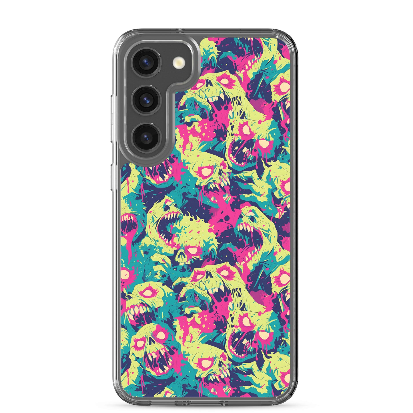 Cartoon Zombies Clear Case for Samsung®
