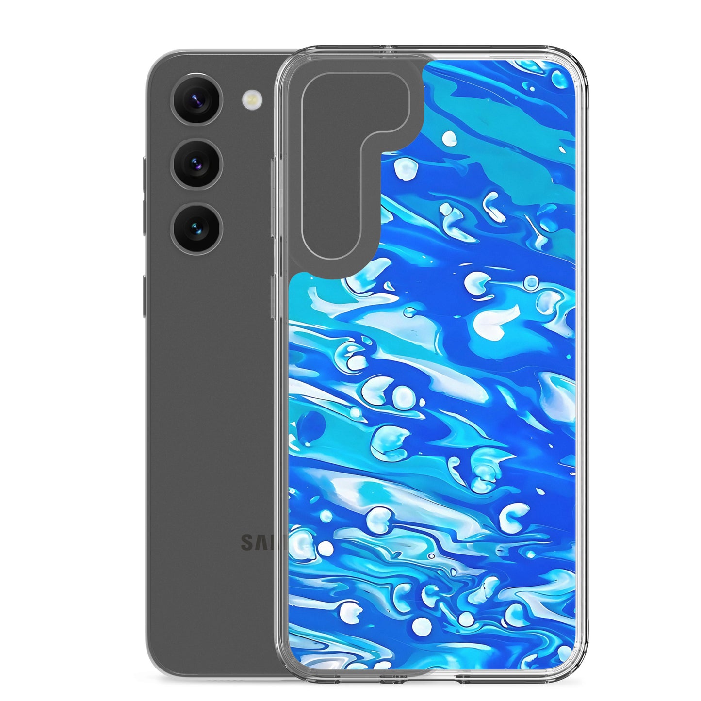 Jess Lewis Seafoam Clear Case for Samsung® - Free Delivery! Rock / Mathrock / Progressive / Jazz Fusion - Alternative Apparel and Merch Only from Phase B Records.