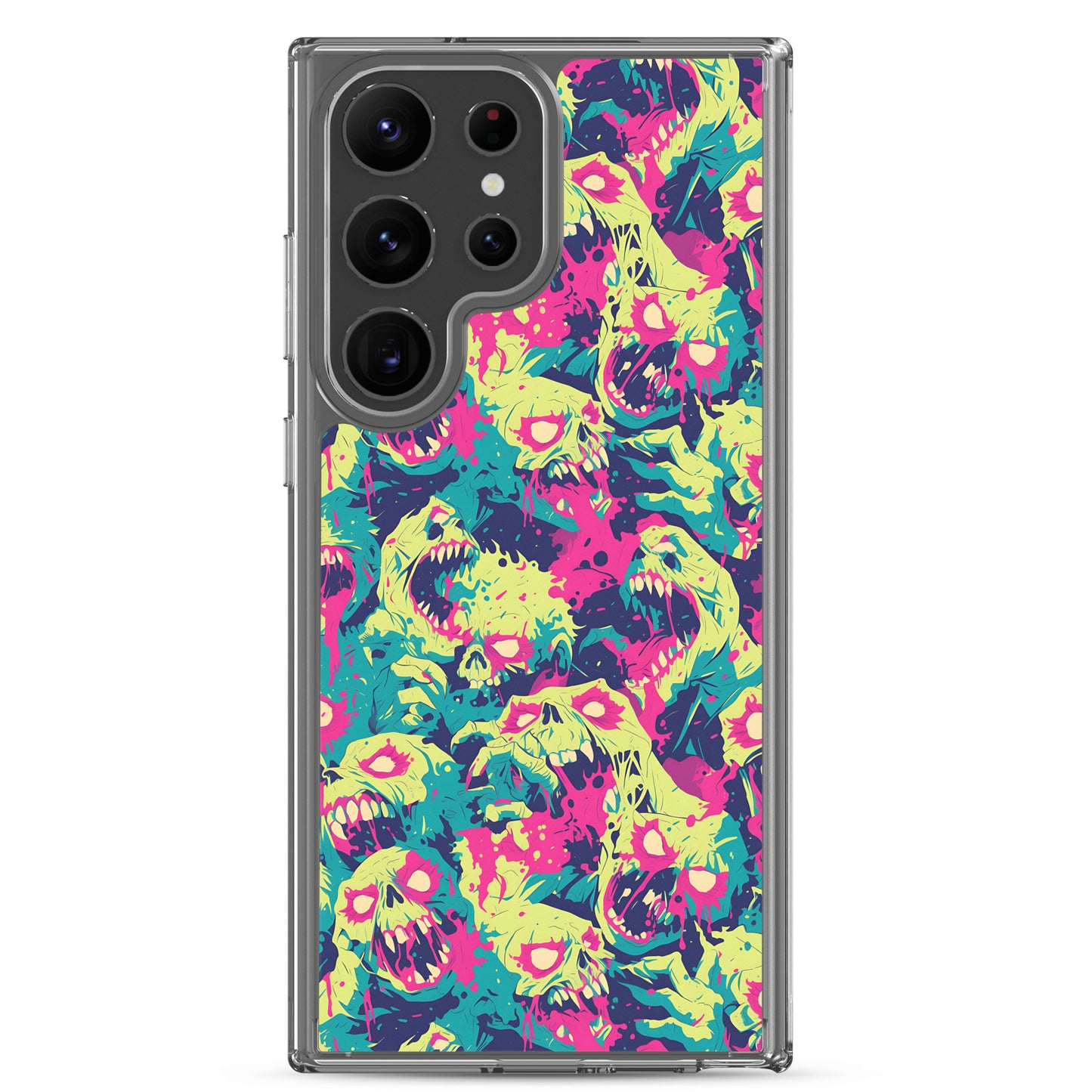 Cartoon Zombies Clear Case for Samsung®