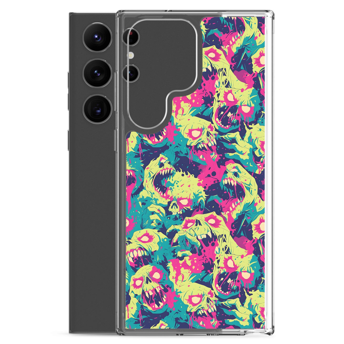 Cartoon Zombies Clear Case for Samsung®