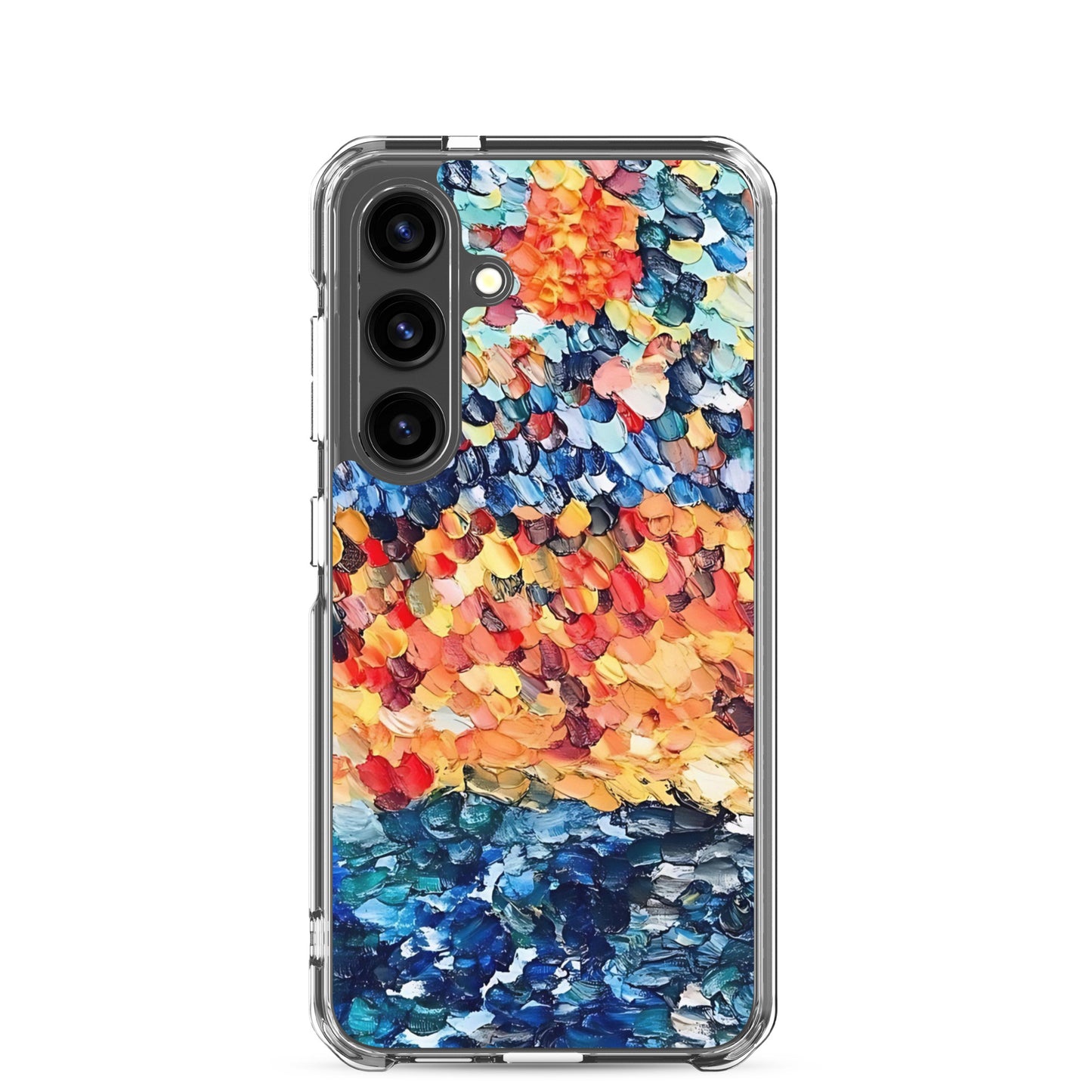 Abstract Beach Oils Art Clear Case for Samsung® – Free Delivery! Rock / Metal / Gothic / EDM / Clubwear - Alternative Apparel Only from Phase B Records.
