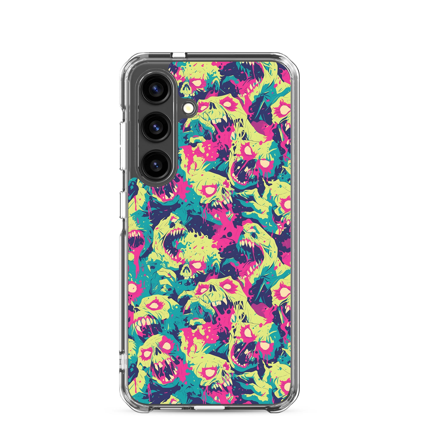 Cartoon Zombies Clear Case for Samsung®
