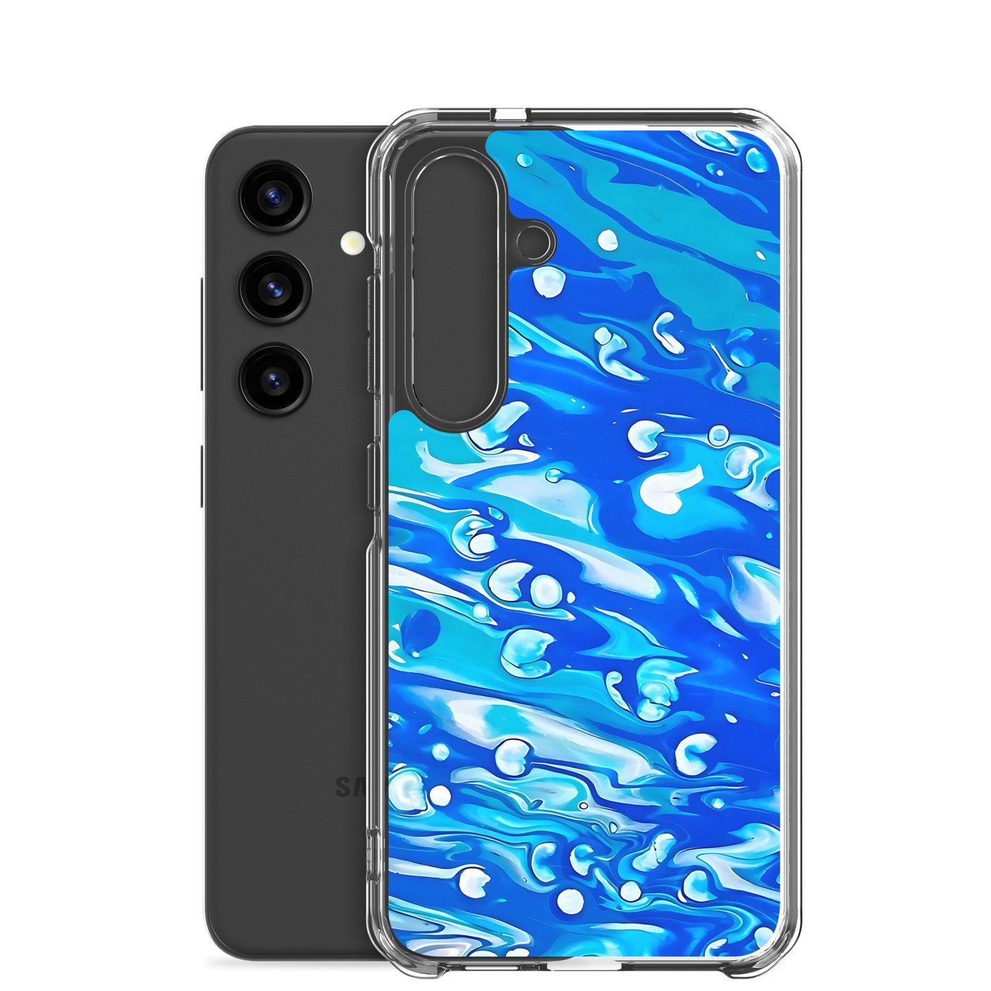 Jess Lewis Seafoam Clear Case for Samsung® - Free Delivery! Rock / Mathrock / Progressive / Jazz Fusion - Alternative Apparel and Merch Only from Phase B Records.