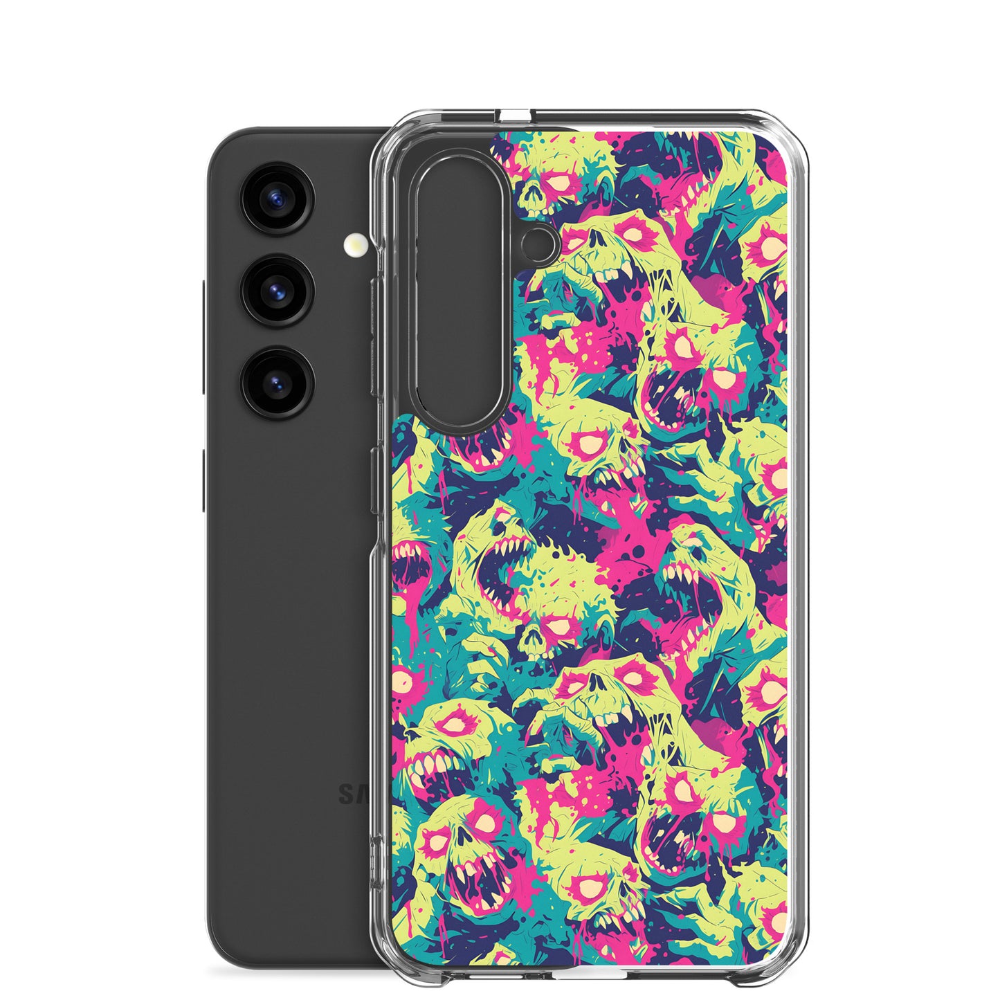 Cartoon Zombies Clear Case for Samsung®
