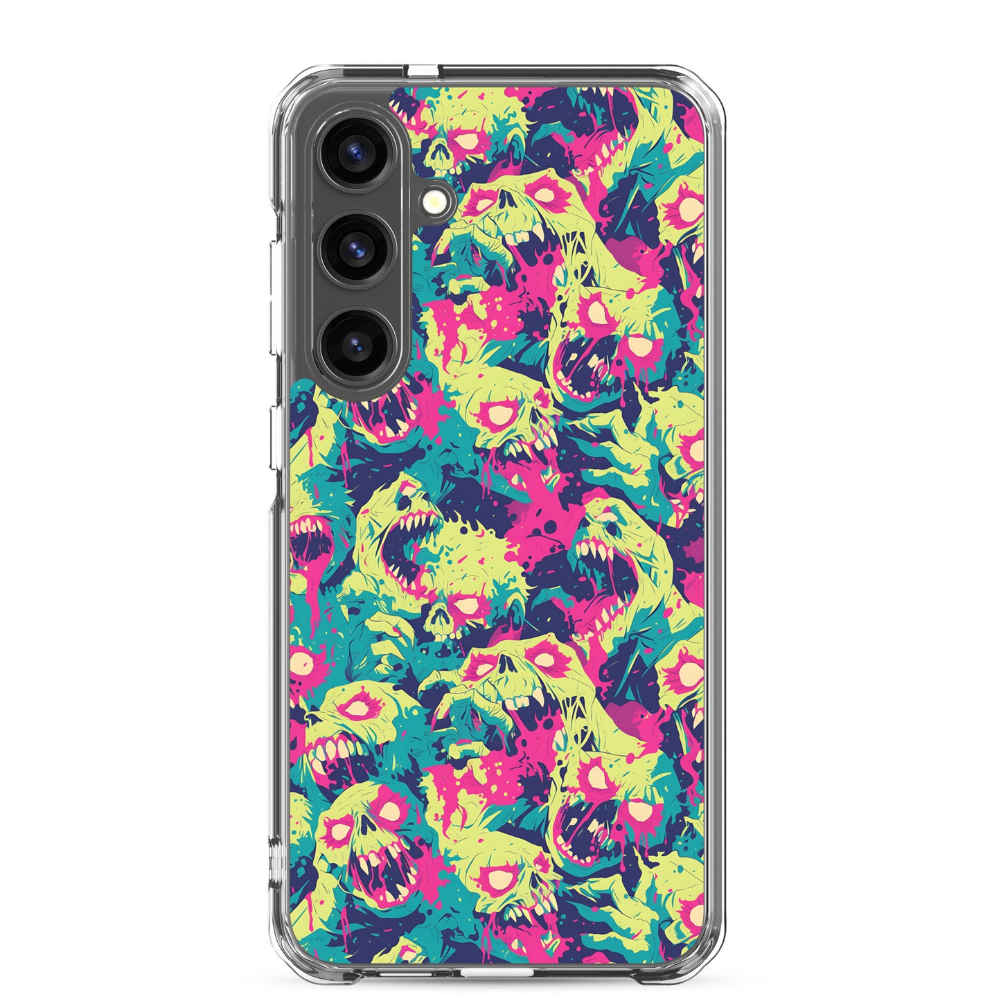 Cartoon Zombies Clear Case for Samsung®