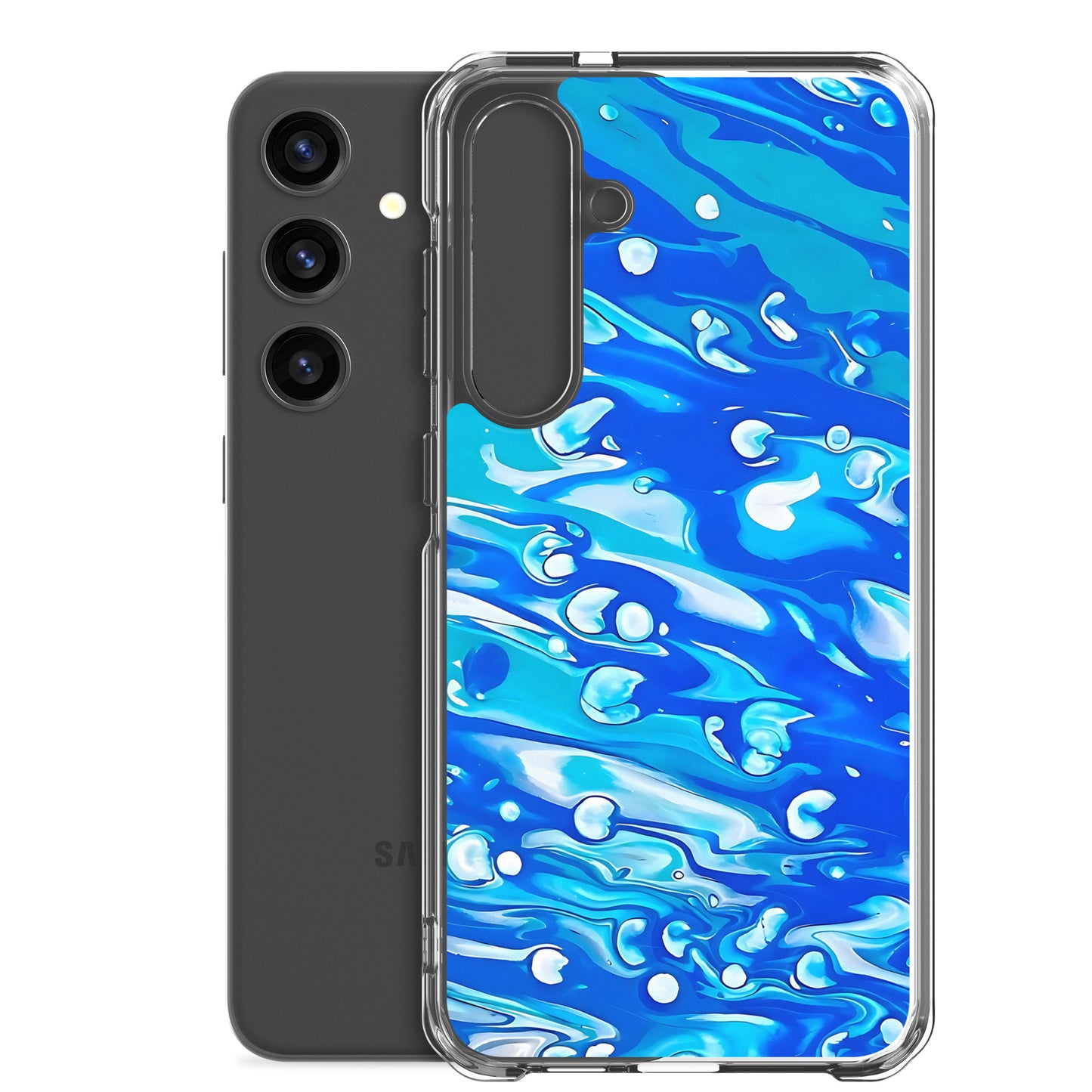 Jess Lewis Seafoam Clear Case for Samsung® - Free Delivery! Rock / Mathrock / Progressive / Jazz Fusion - Alternative Apparel and Merch Only from Phase B Records.
