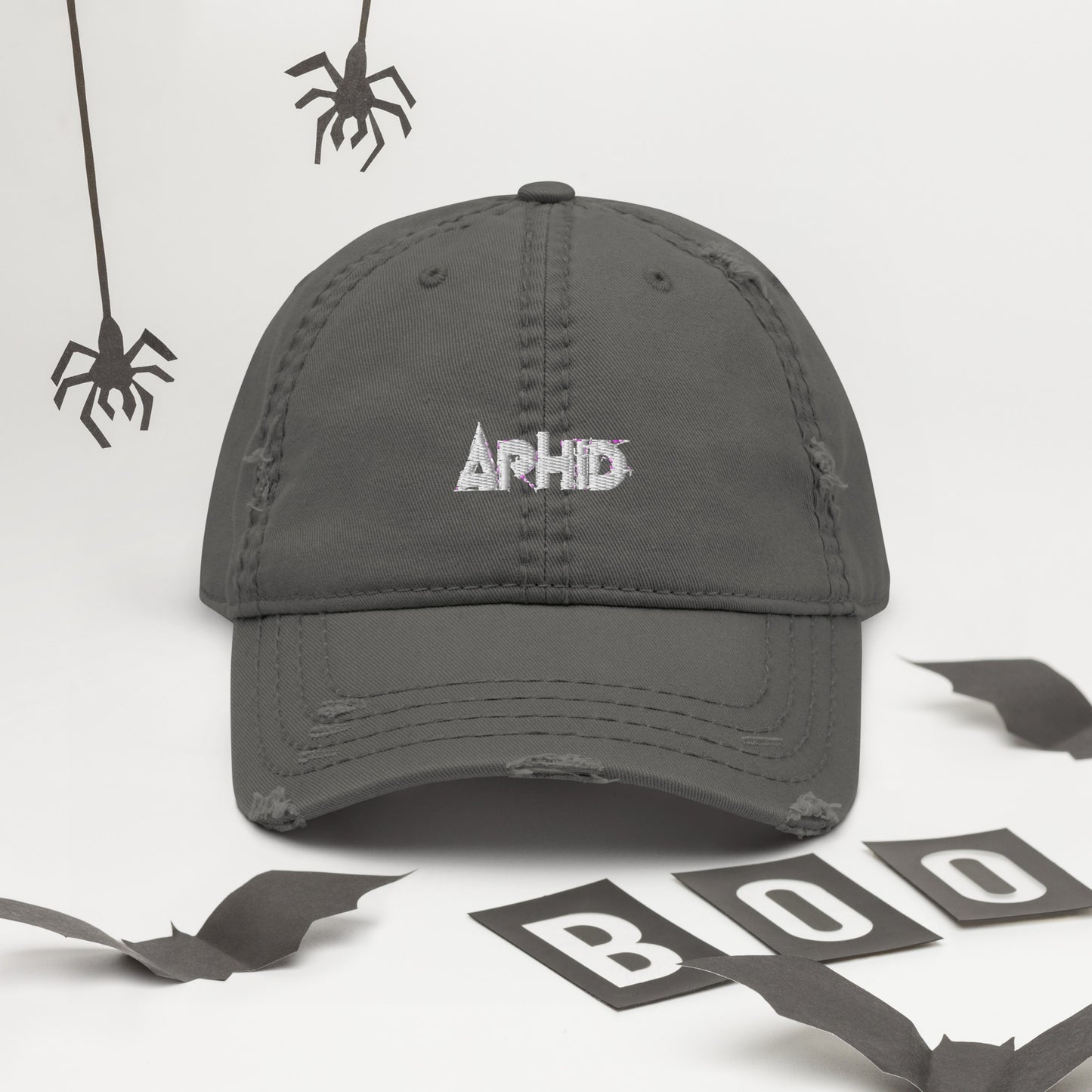 Aphid Distressed Dad Hat / Cap - Free Delivery! Rock /NU Metal / Rap Metal - Alternative Apparel Only from Phase B Records.