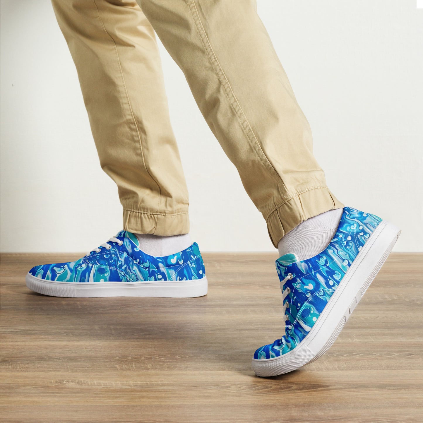 Jess Lewis Seafoam Men’s Canvas Shoes - Free Delivery! Rock / Mathrock / Progressive / Jazz Fusion - Alternative Apparel and Merch Only from Phase B Records.