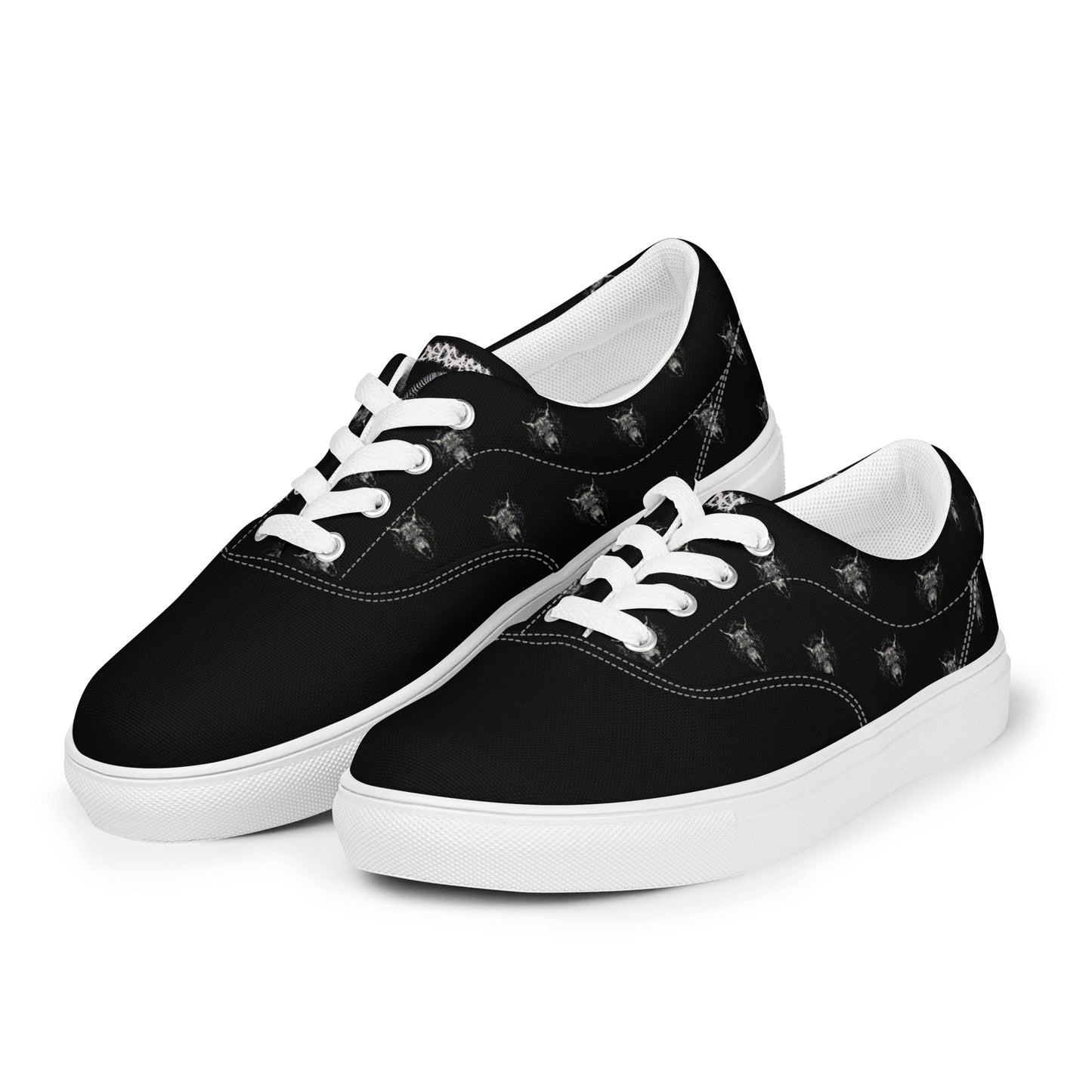 Dead Deceased Men’s lace-up canvas shoes - Free Delivery! Rock / Metal / Gothic Alternative - Alternative Apparel Only from Phase B Records.