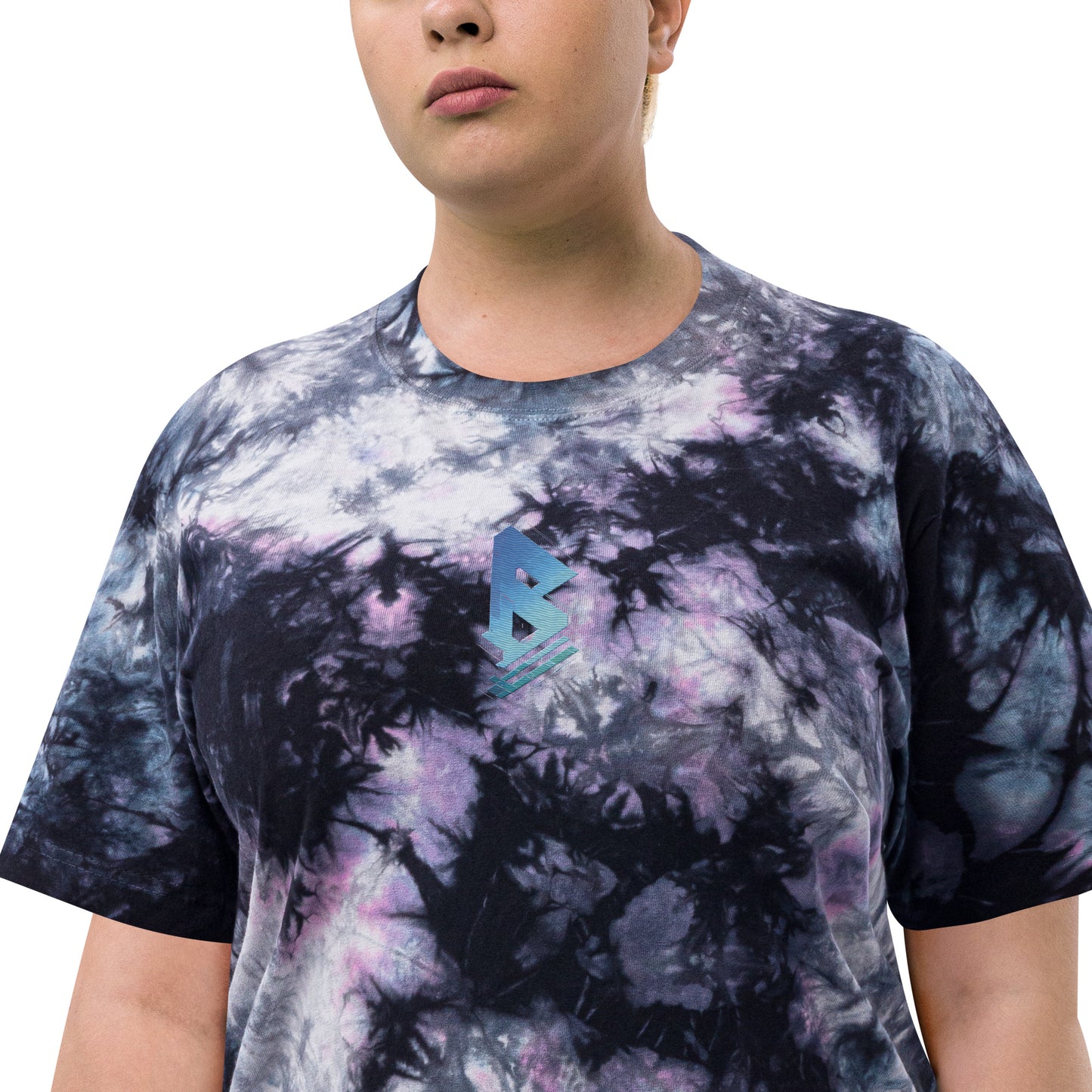 Phase B Oversized tie-dye t-shirt - Free Delivery! UK Techno / EDM / Electronic Graphic Merch / Alternative Apparel and Merch Only from Phase B Records.