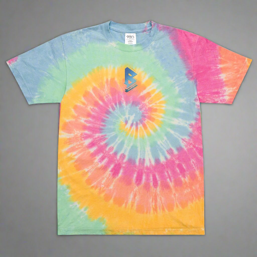 Phase B Oversized tie-dye t-shirt - Free Delivery! UK Techno / EDM / Electronic Graphic Merch / Alternative Apparel and Merch Only from Phase B Records.