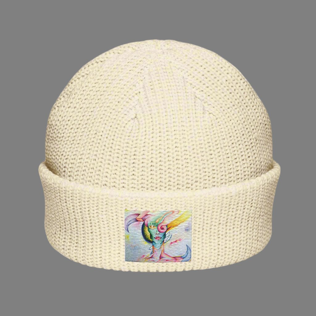 phase b records ZY-FY Alien Head Fisherman beanie