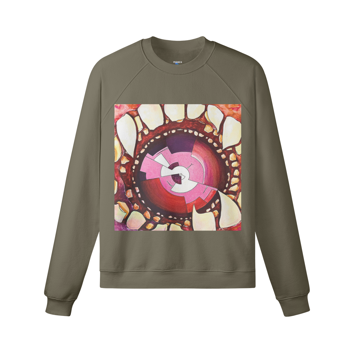 ZY-FY MOUTH Unisex Heavyweight Fleece-lined Sweatshirt