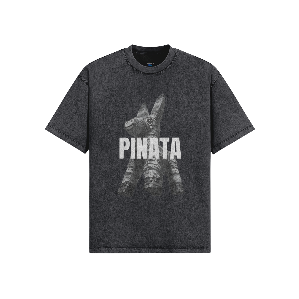 NOMAD - PINATA Unisex Oversized Snow Wash T-shirt