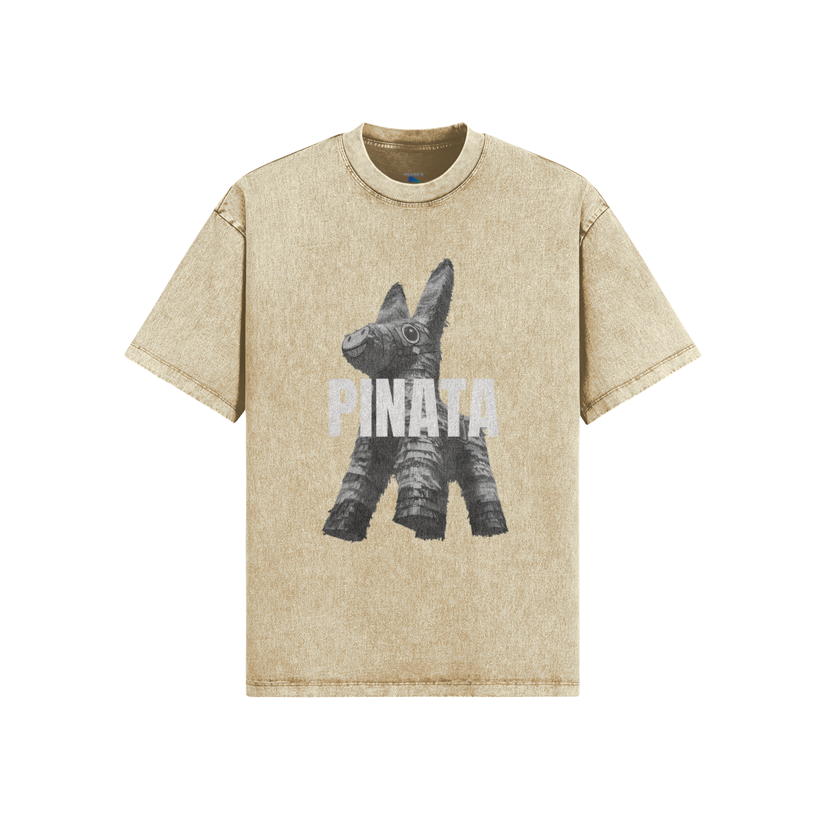 NOMAD - PINATA Unisex Oversized Snow Wash T-shirt