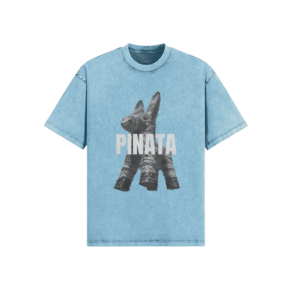 NOMAD - PINATA Unisex Oversized Snow Wash T-shirt