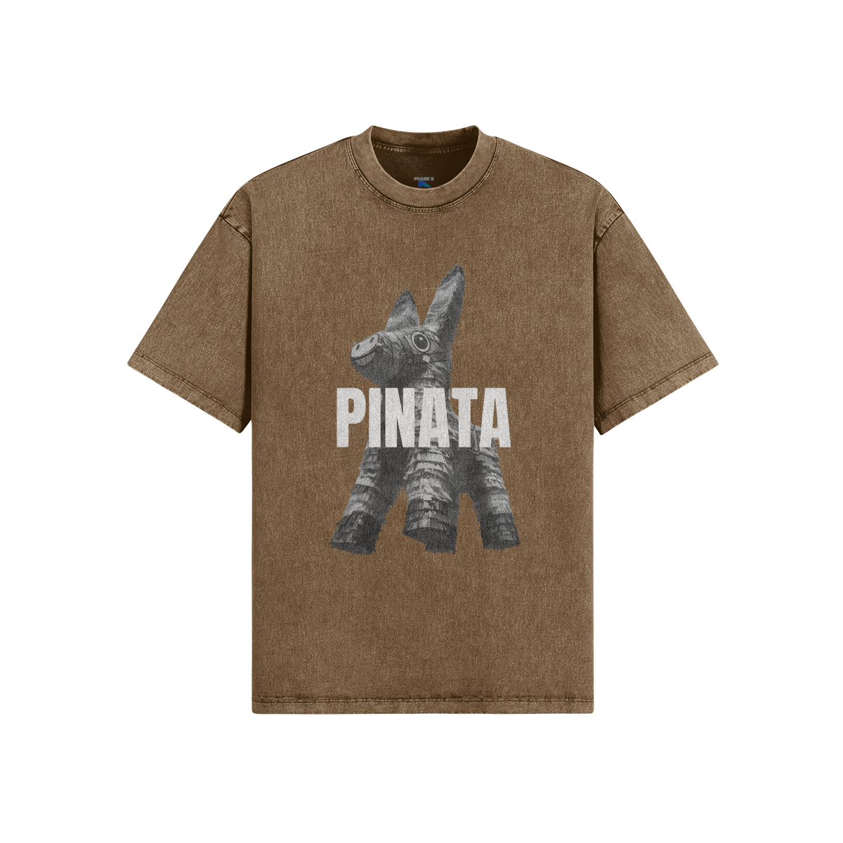 NOMAD - PINATA Unisex Oversized Snow Wash T-shirt