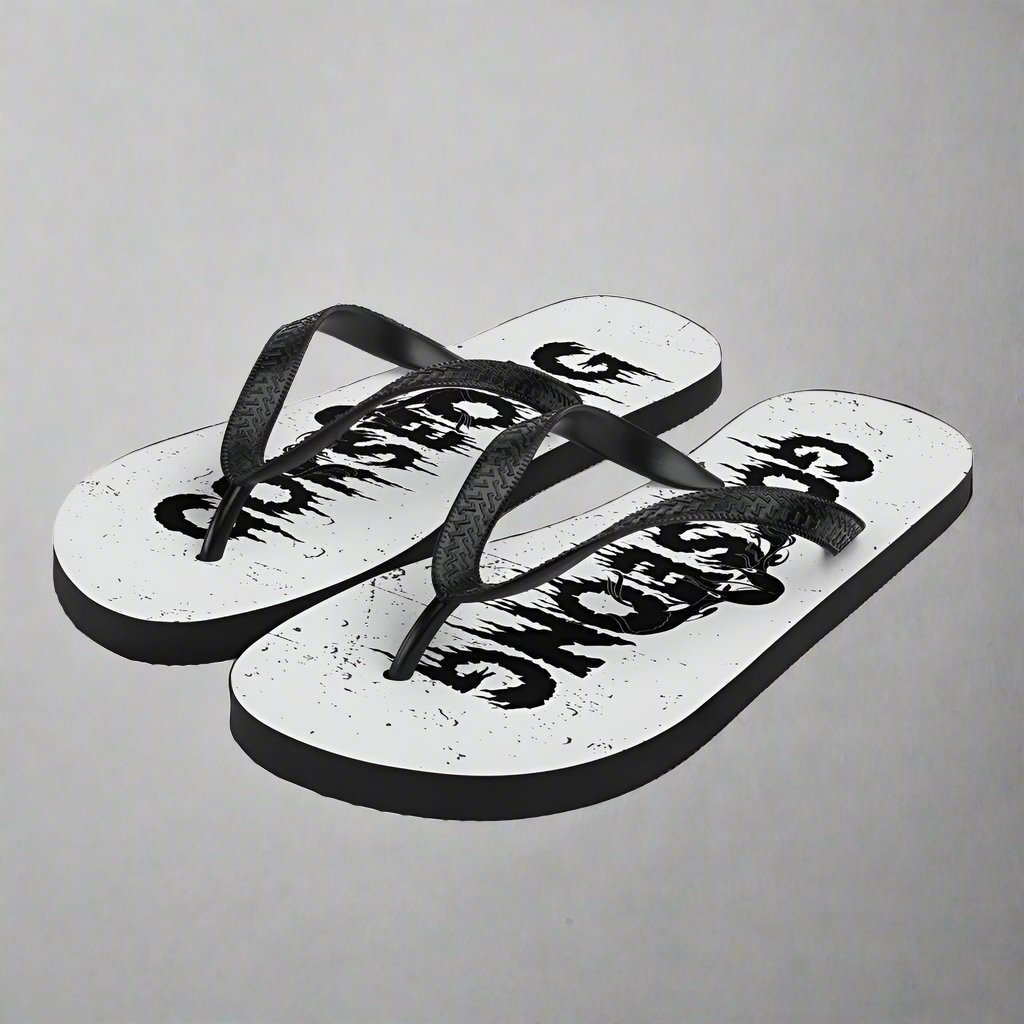 Gokseong Flip-Flops - Free Delivery! Rock / Metal / Alternative - Alternative Apparel and Merch Only from Phase B Records.
