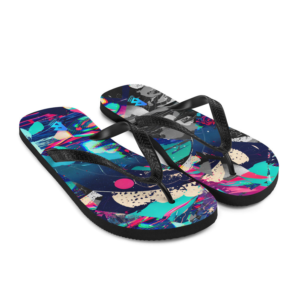 Jess Lewis Andromeda Flip-Flops - Free Delivery! Rock / Mathrock / Progressive / Jazz Fusion - Alternative Apparel and Merch Only from Phase B Records.