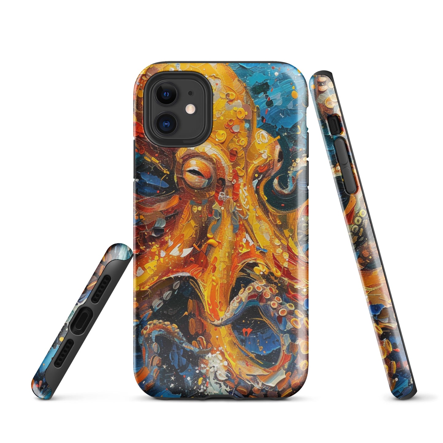 Octopus Painted Tough Case for iPhone®
