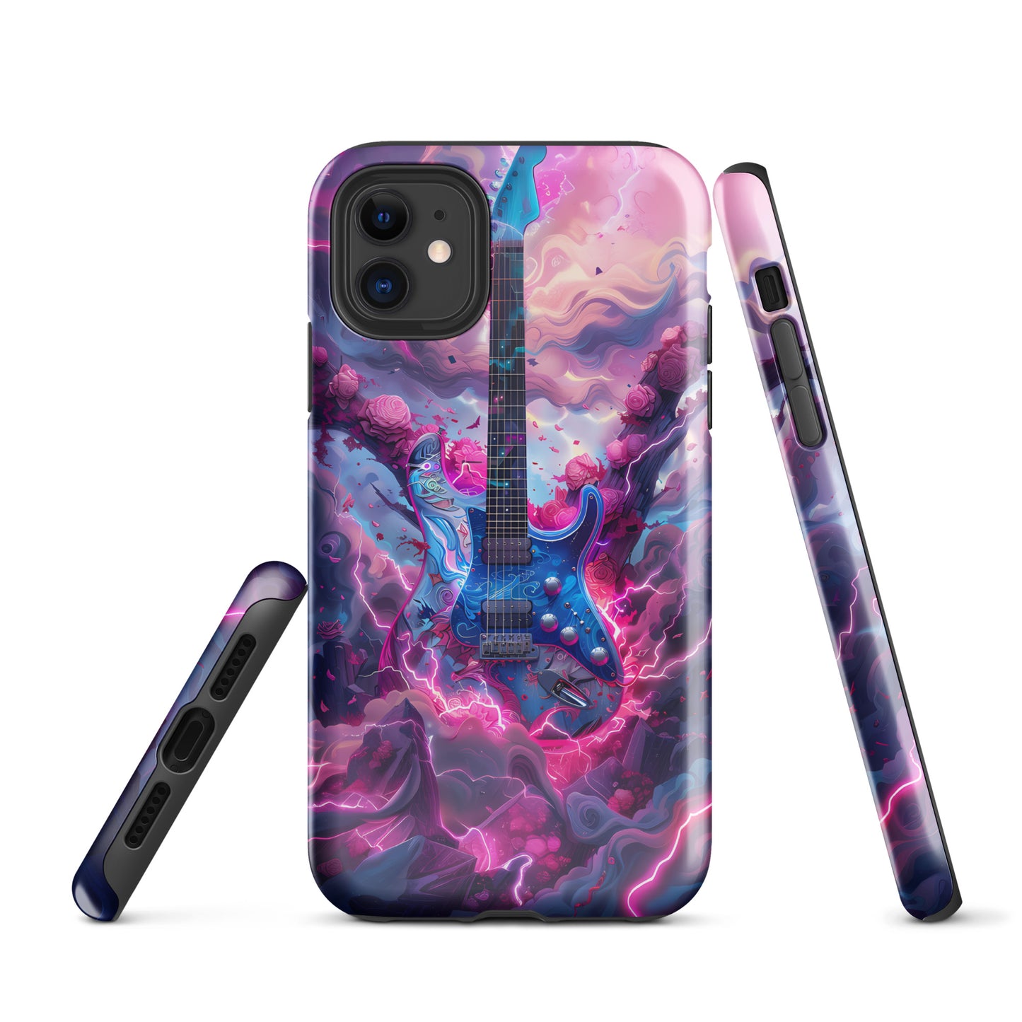 Electric Storm Guitar Tough Case for iPhone®