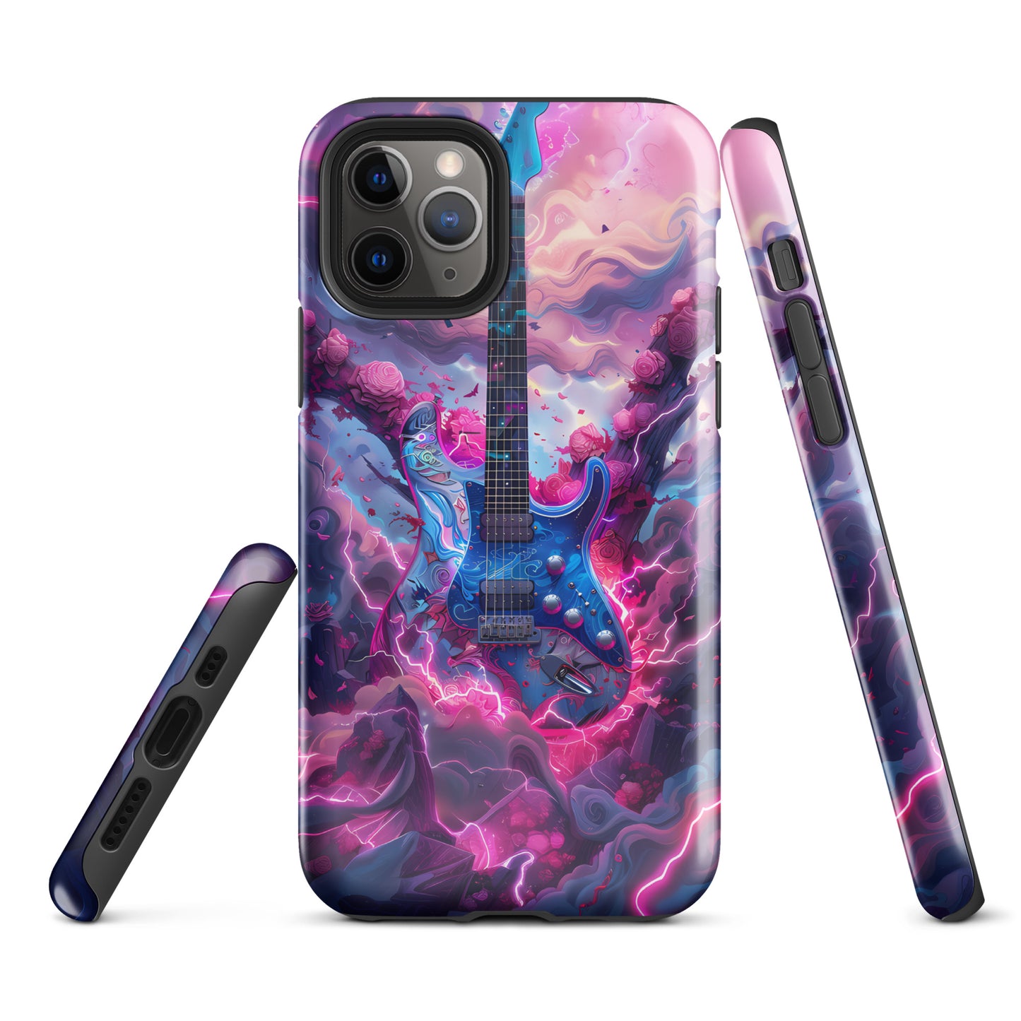 Electric Storm Guitar Tough Case for iPhone®
