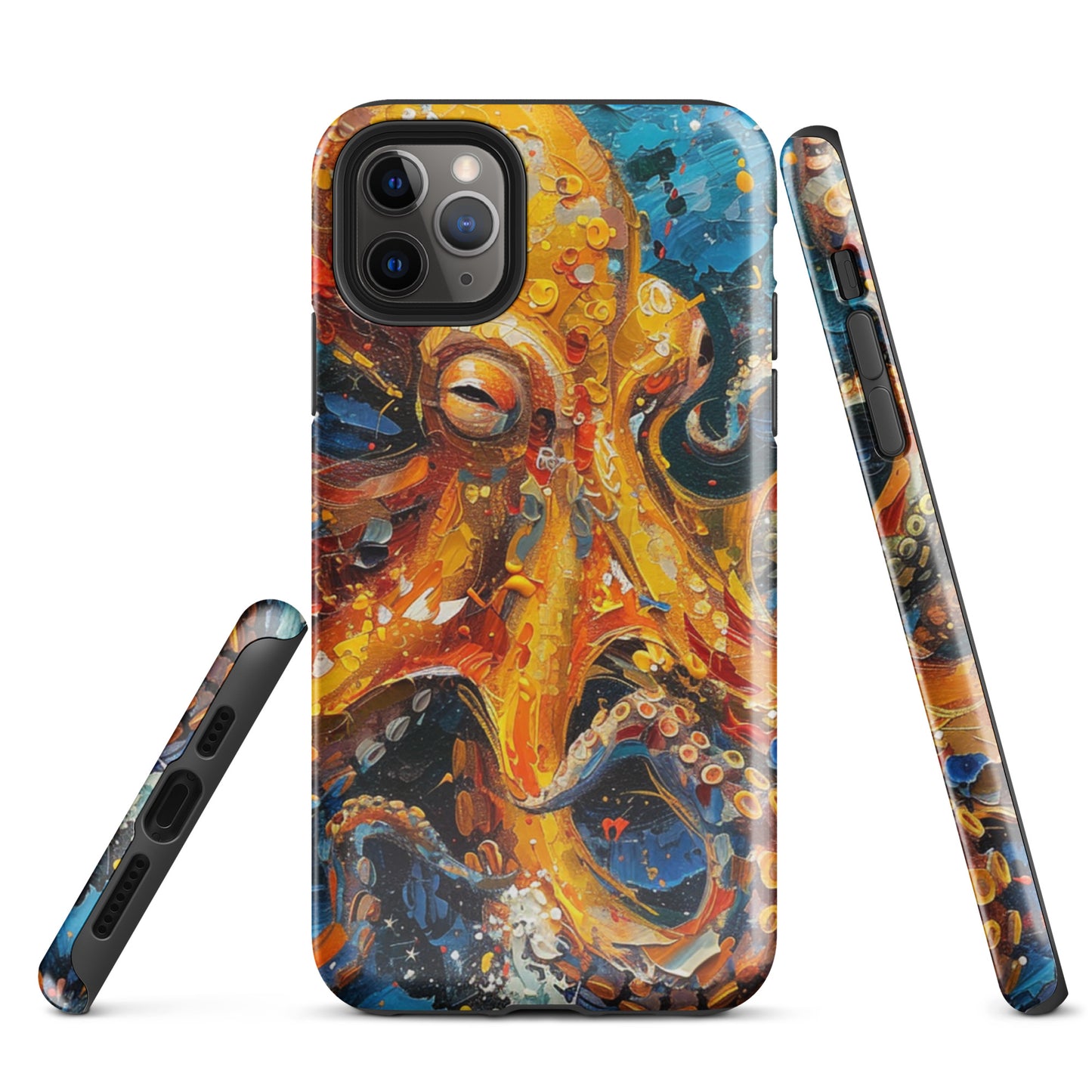 Octopus Painted Tough Case for iPhone®