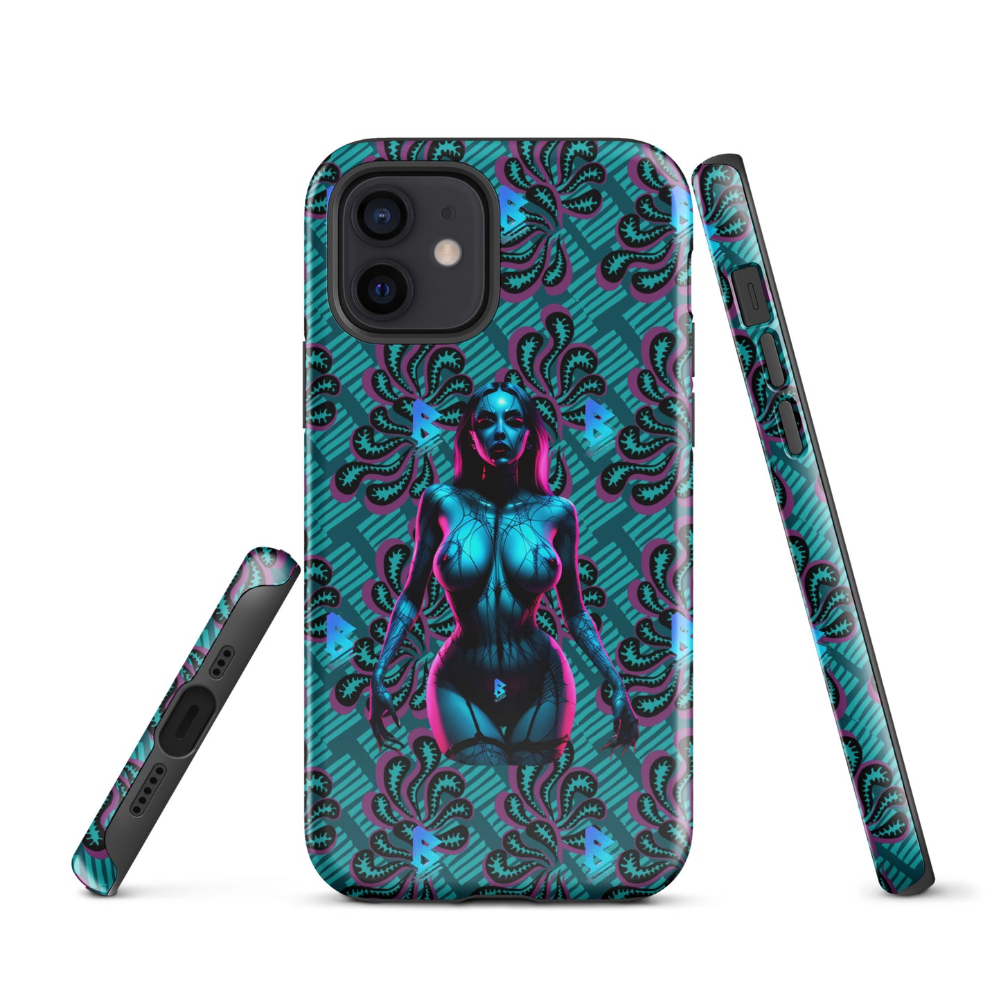 Pinup Turquoise Girl Tough Case for iPhone®