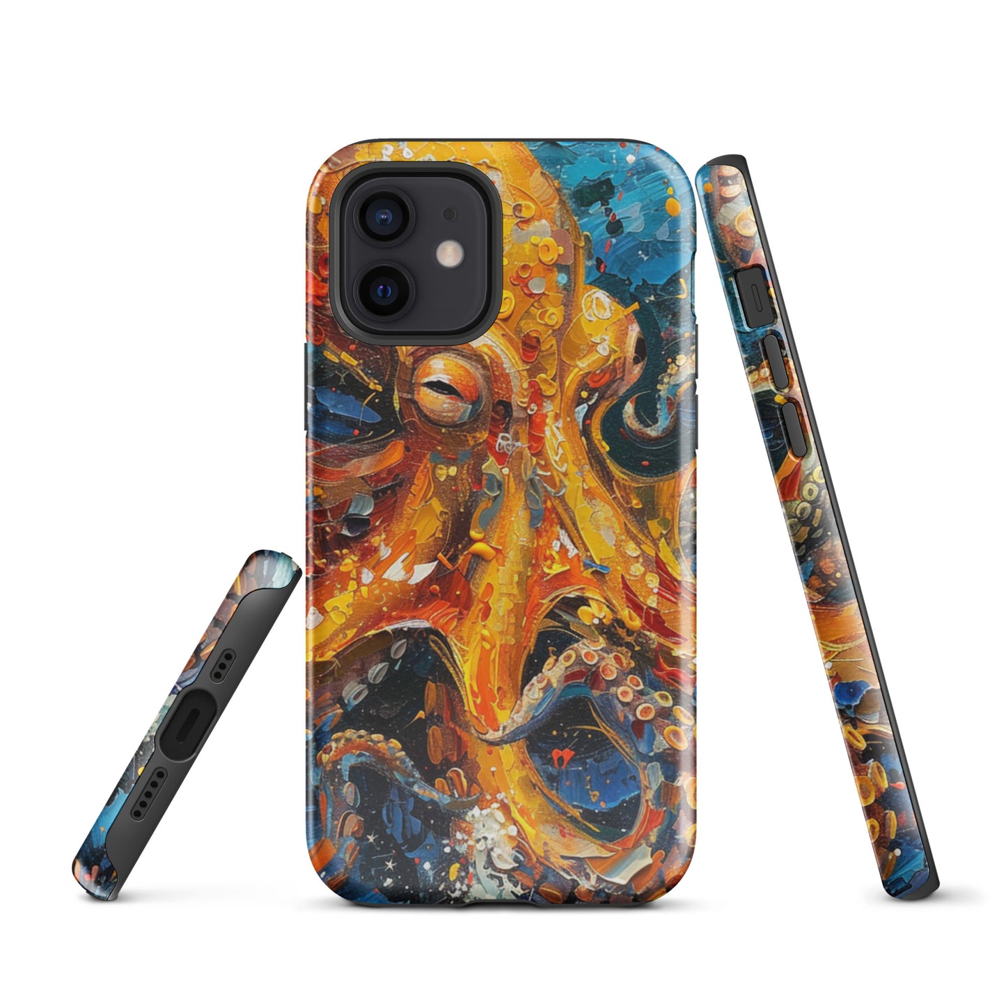 Octopus Painted Tough Case for iPhone®