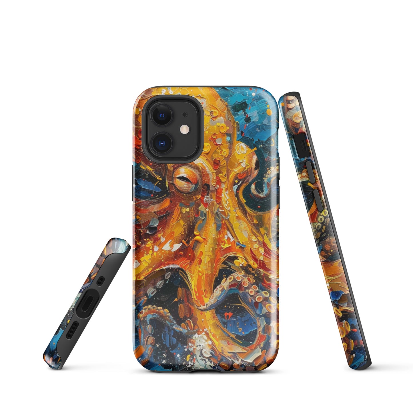 Octopus Painted Tough Case for iPhone®