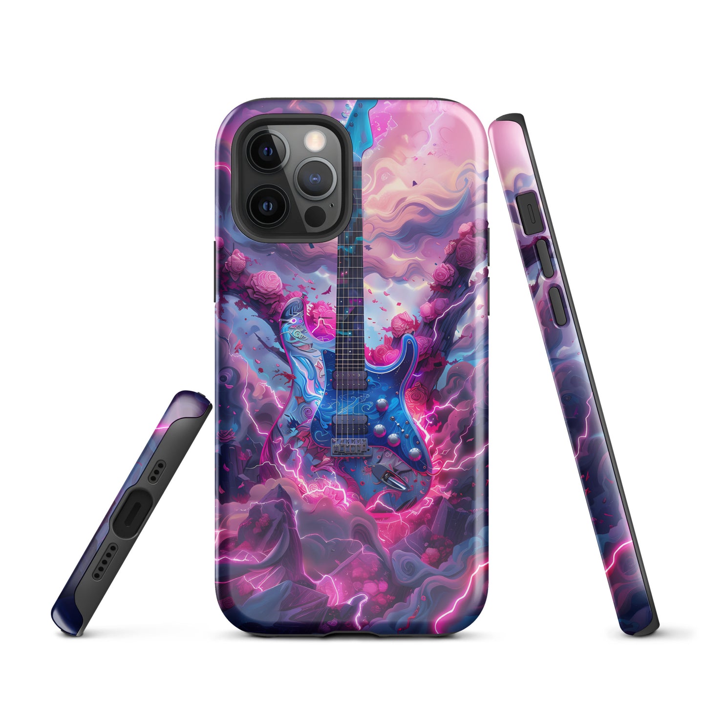 Electric Storm Guitar Tough Case for iPhone®