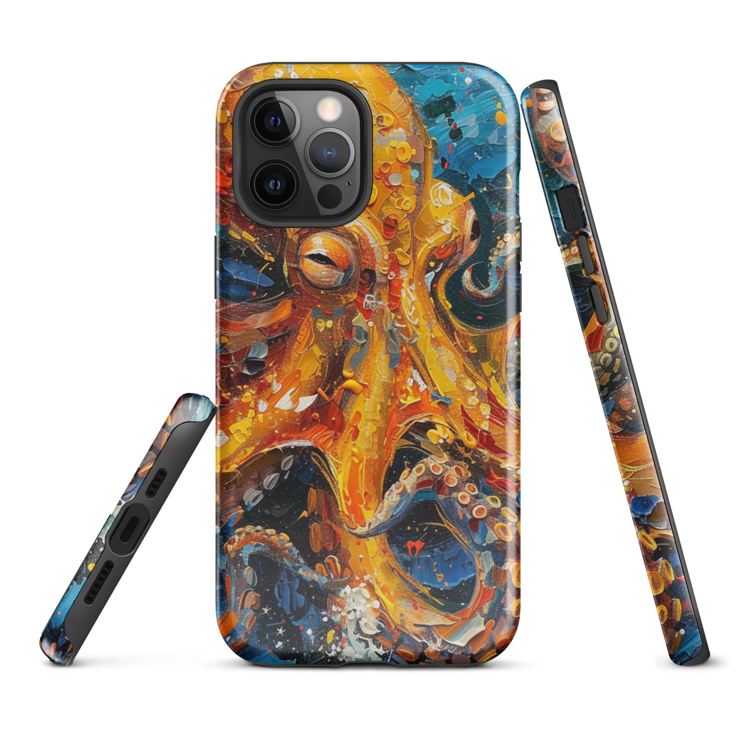 Octopus Painted Tough Case for iPhone®