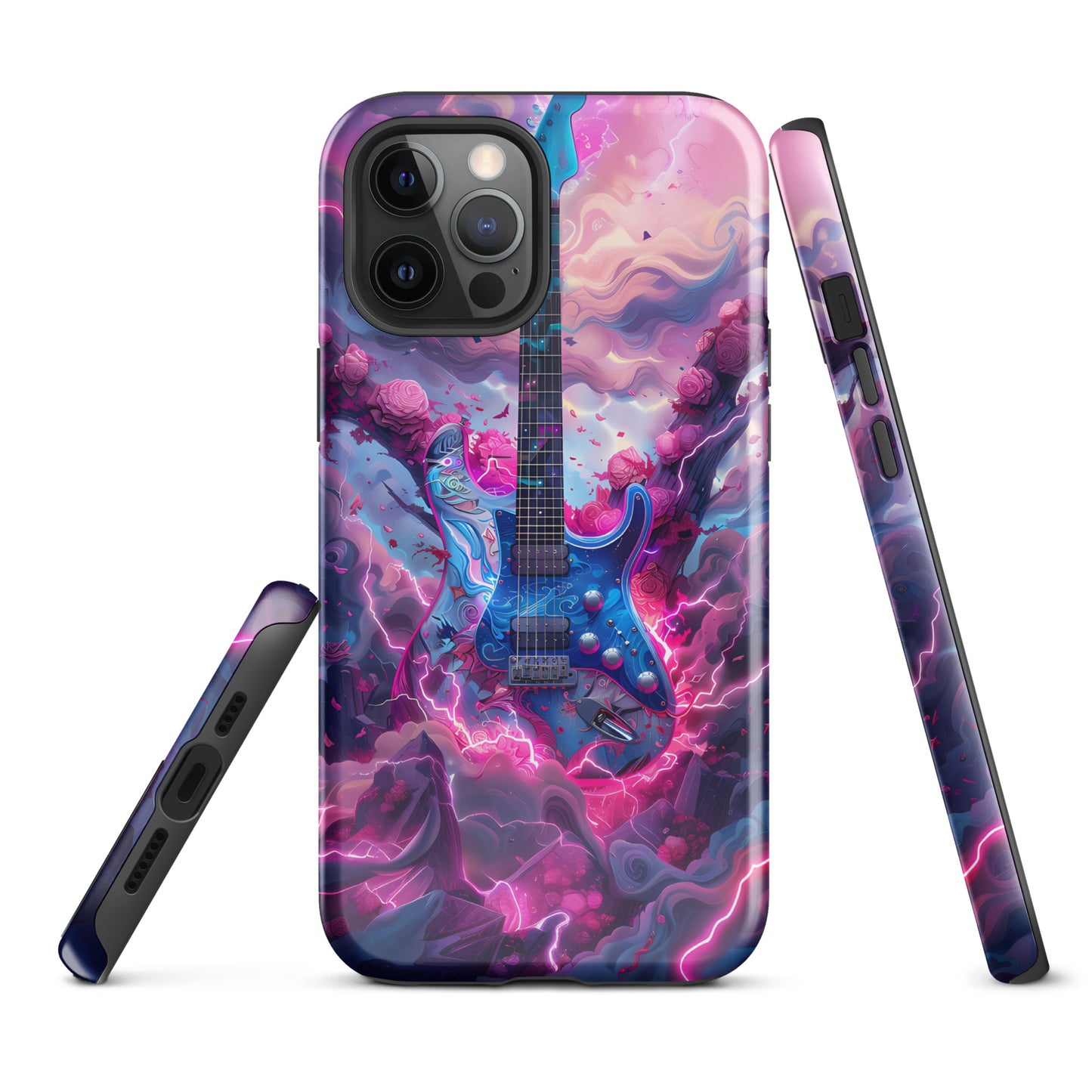 Electric Storm Guitar Tough Case for iPhone®