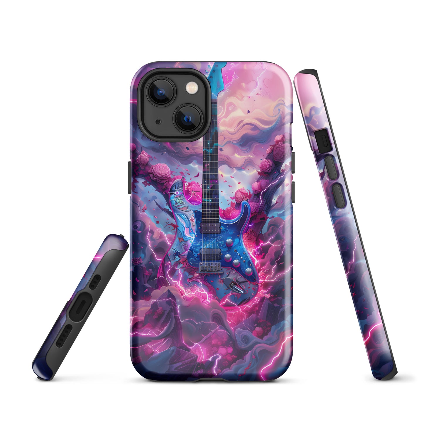 Electric Storm Guitar Tough Case for iPhone®