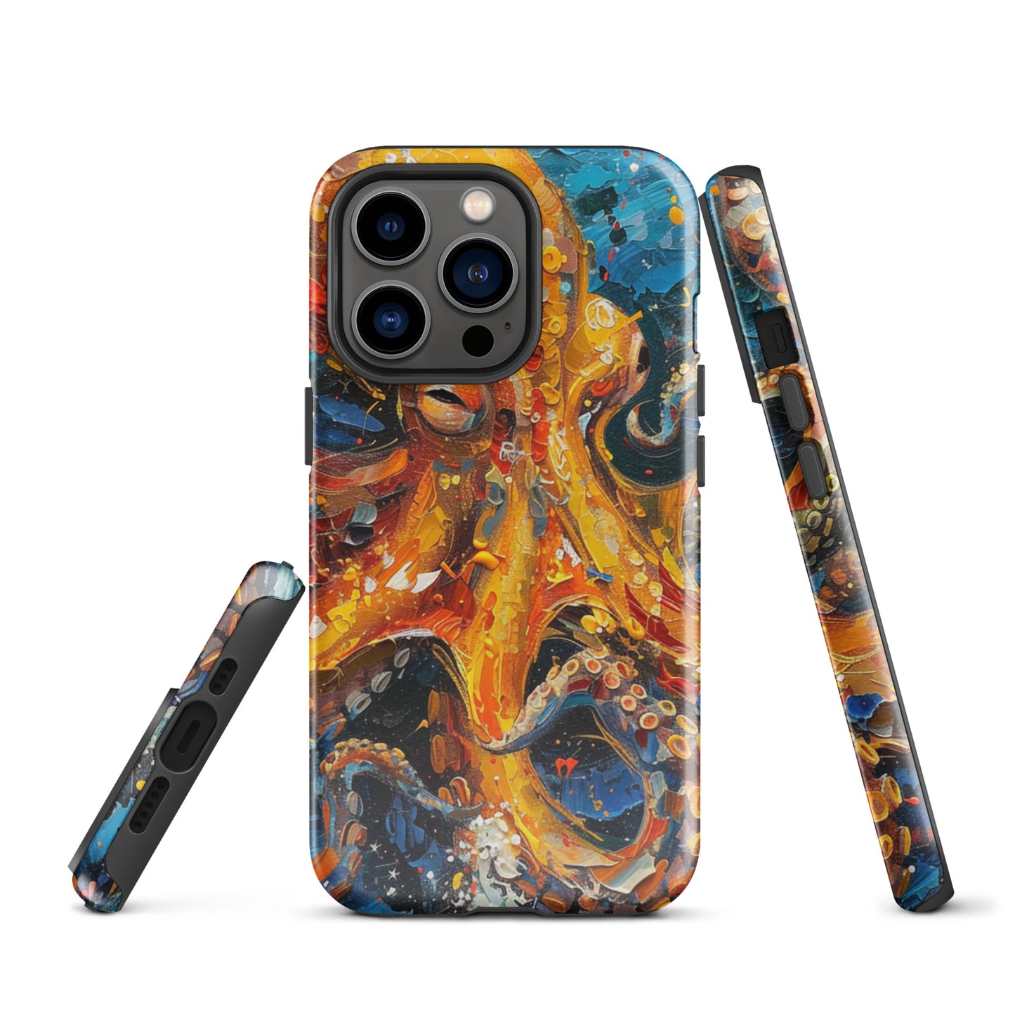 Octopus Painted Tough Case for iPhone®