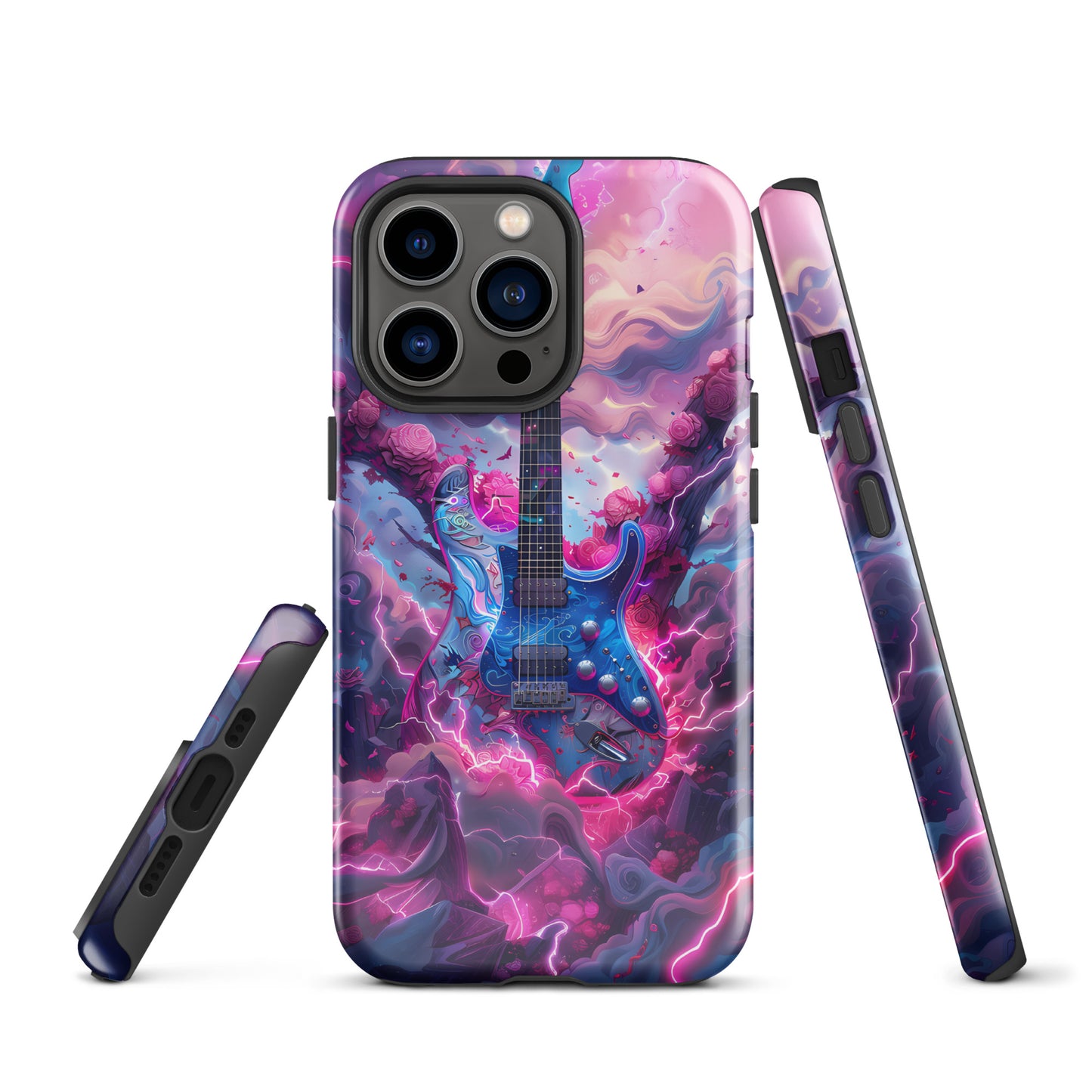 Electric Storm Guitar Tough Case for iPhone®