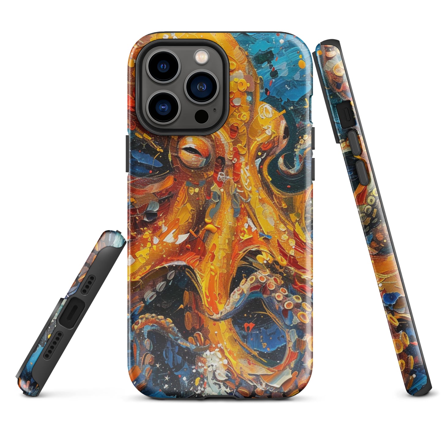 Octopus Painted Tough Case for iPhone®