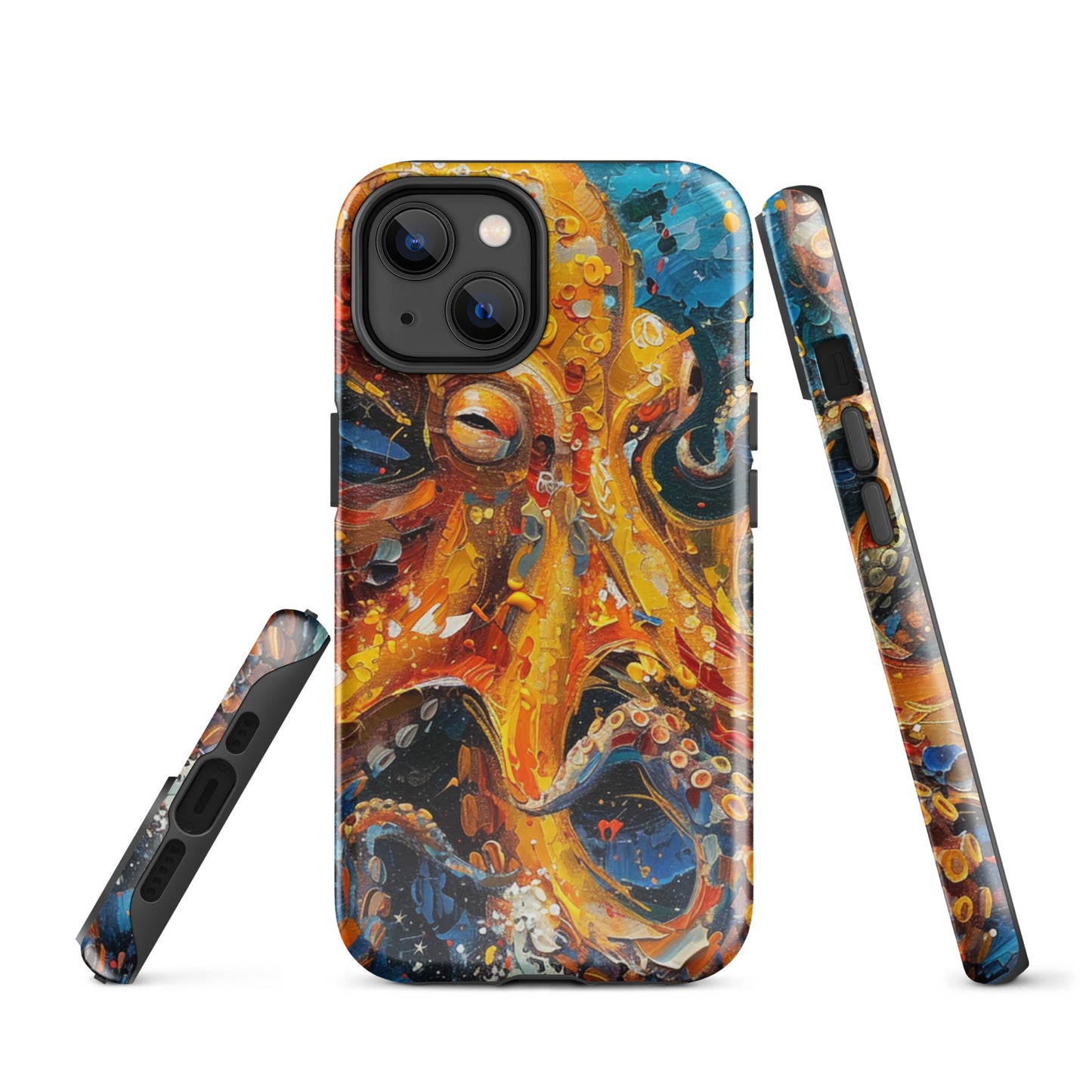 Octopus Painted Tough Case for iPhone®